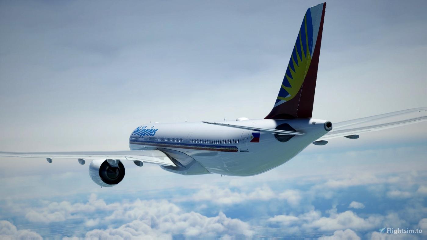 1400x788 Philippine Airlines Ang Puso ng Pilipino Fictional Livery para Microsoft Flight Simulator