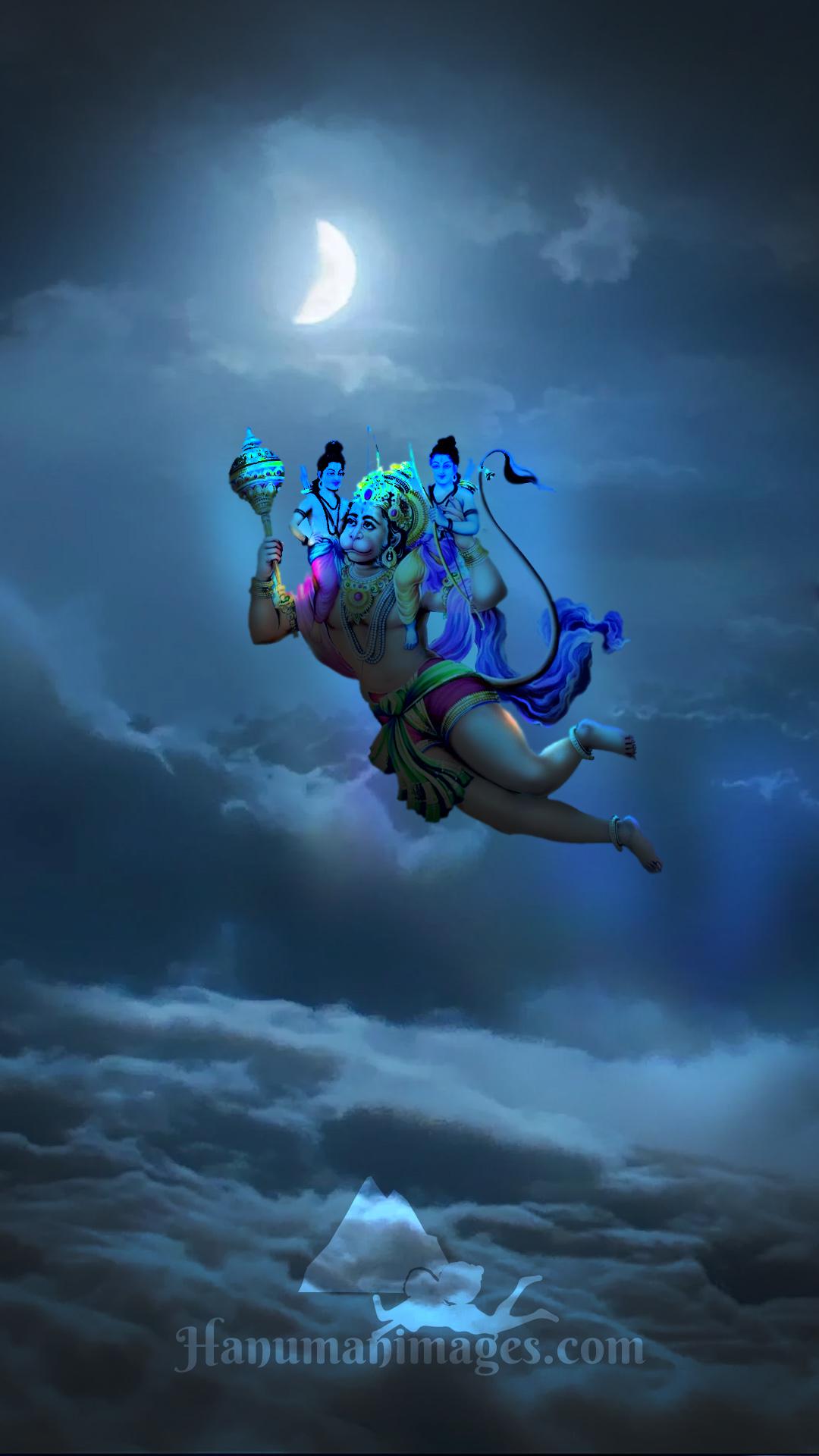 1080x1920 shree ram and bajrangbali wallpaper