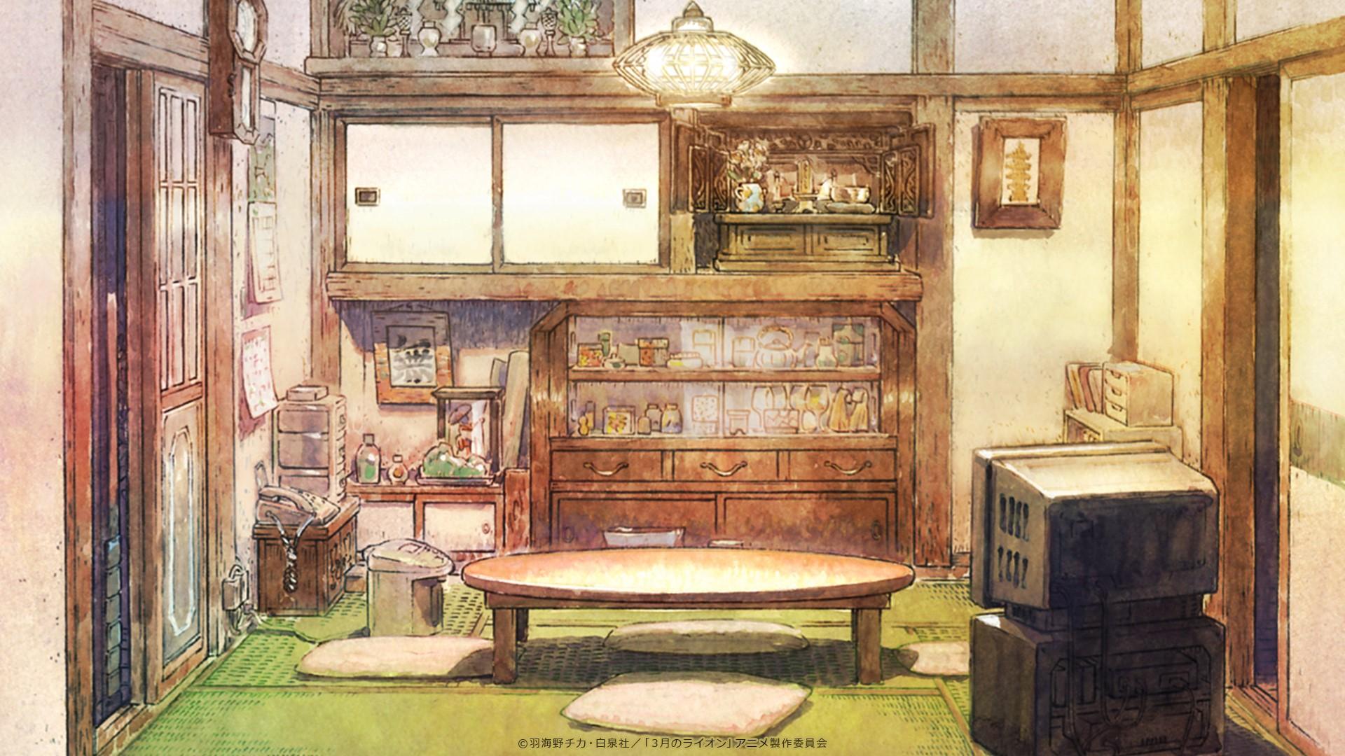 1920x1080 Warm Colors, Living Rooms, 3 Gatsu No Lion, Anime Gallery HD Wallpaper