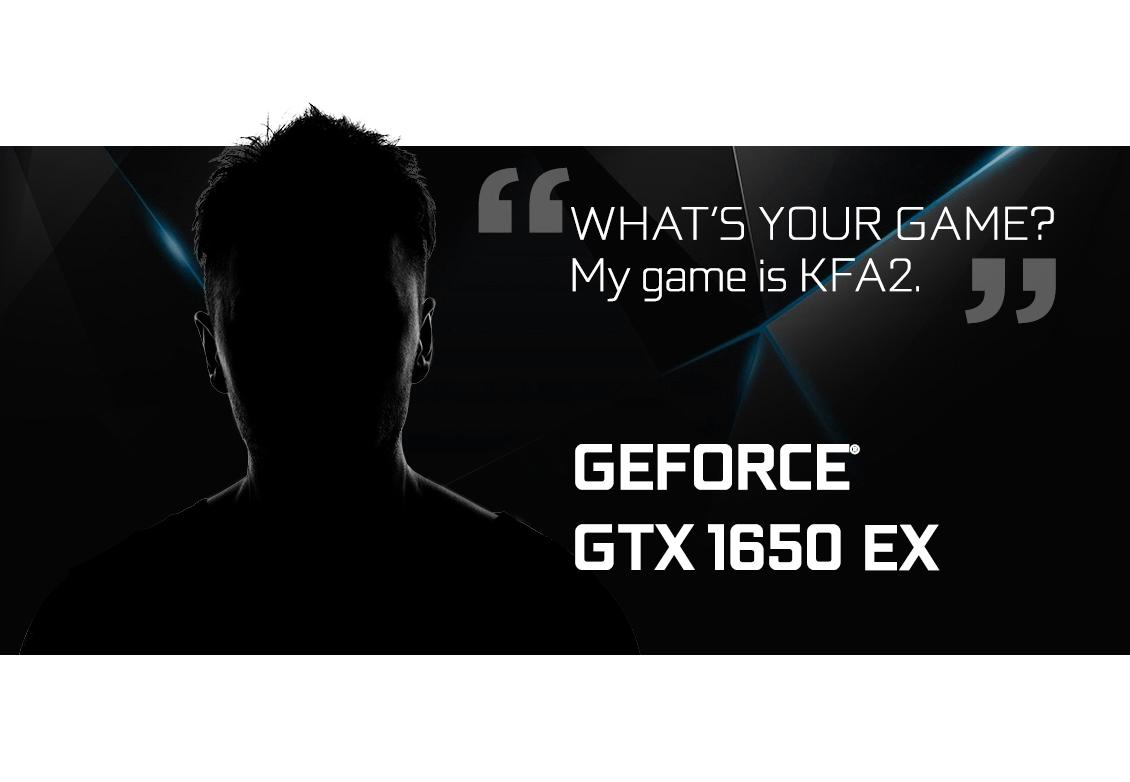 1130x782 KFA2 GeForce® GTX 1650 EX (1 Click OC) GDDR6