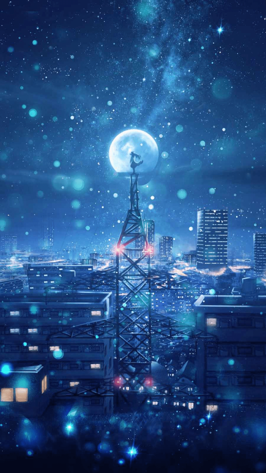 Anime City Iphone Wallpapers - Top Free Anime City Iphone Backgrounds