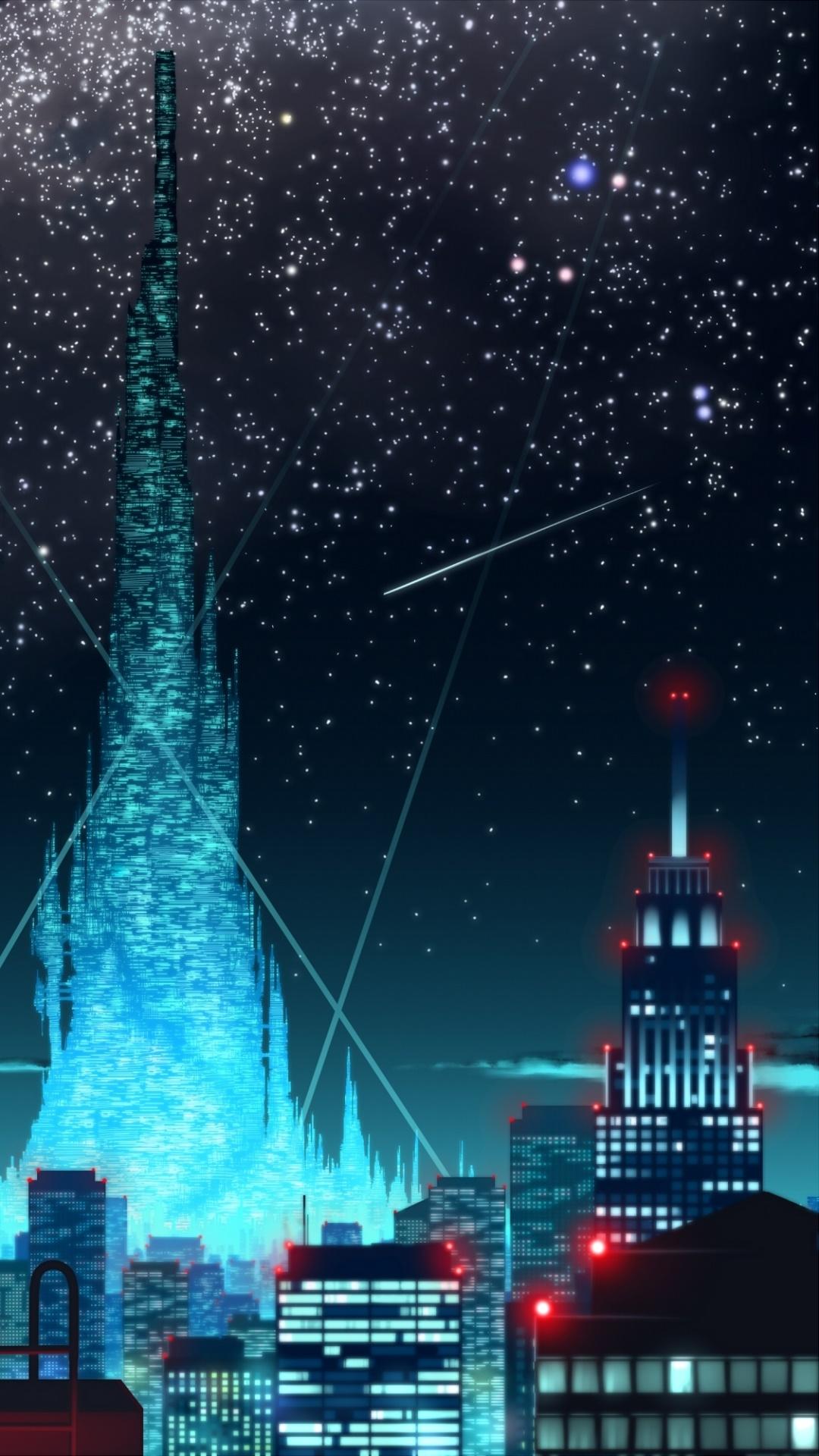 Anime City Iphone Wallpapers - Top Free Anime City Iphone Backgrounds