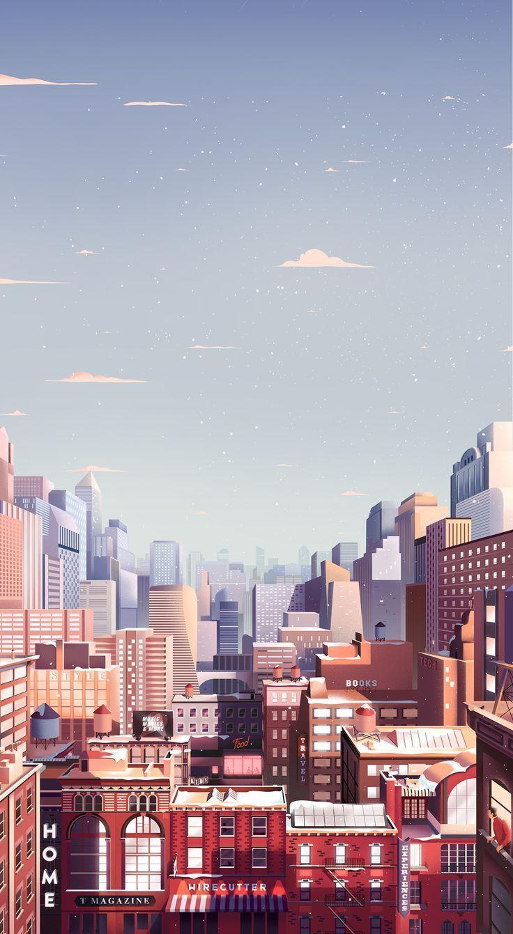 Anime City Iphone Wallpapers - Top Free Anime City Iphone Backgrounds