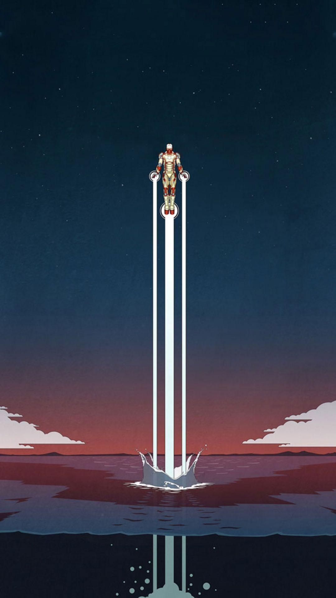 1080x1920 iPhone 5s Wallpaper Iron Man