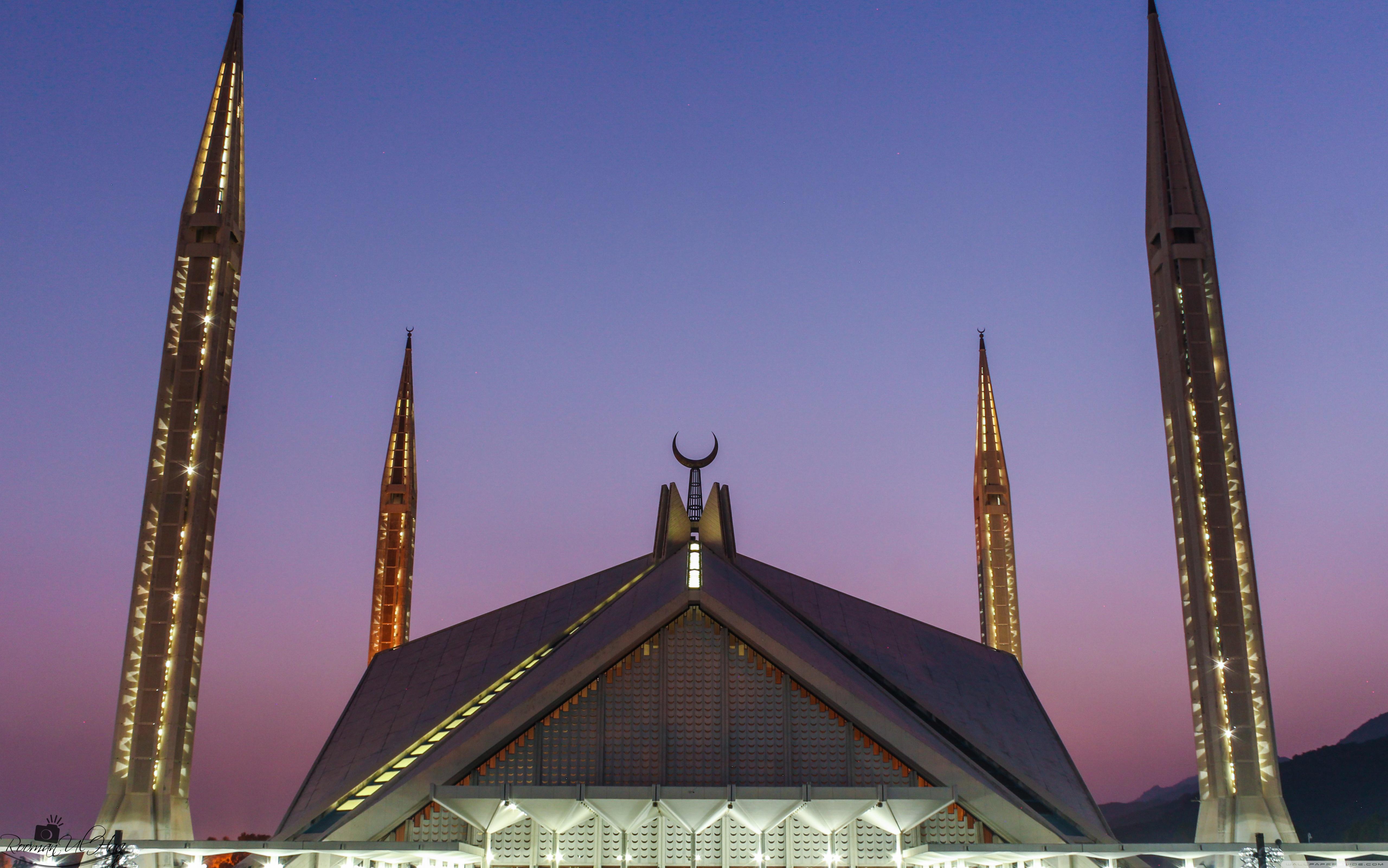 5120x3200 Shah Faisal Mosque Islamabad Ultra HD Desktop Background Wallpaper for 4K UHD TV : Widescreen & UltraWide Desktop & Laptop : Tablet