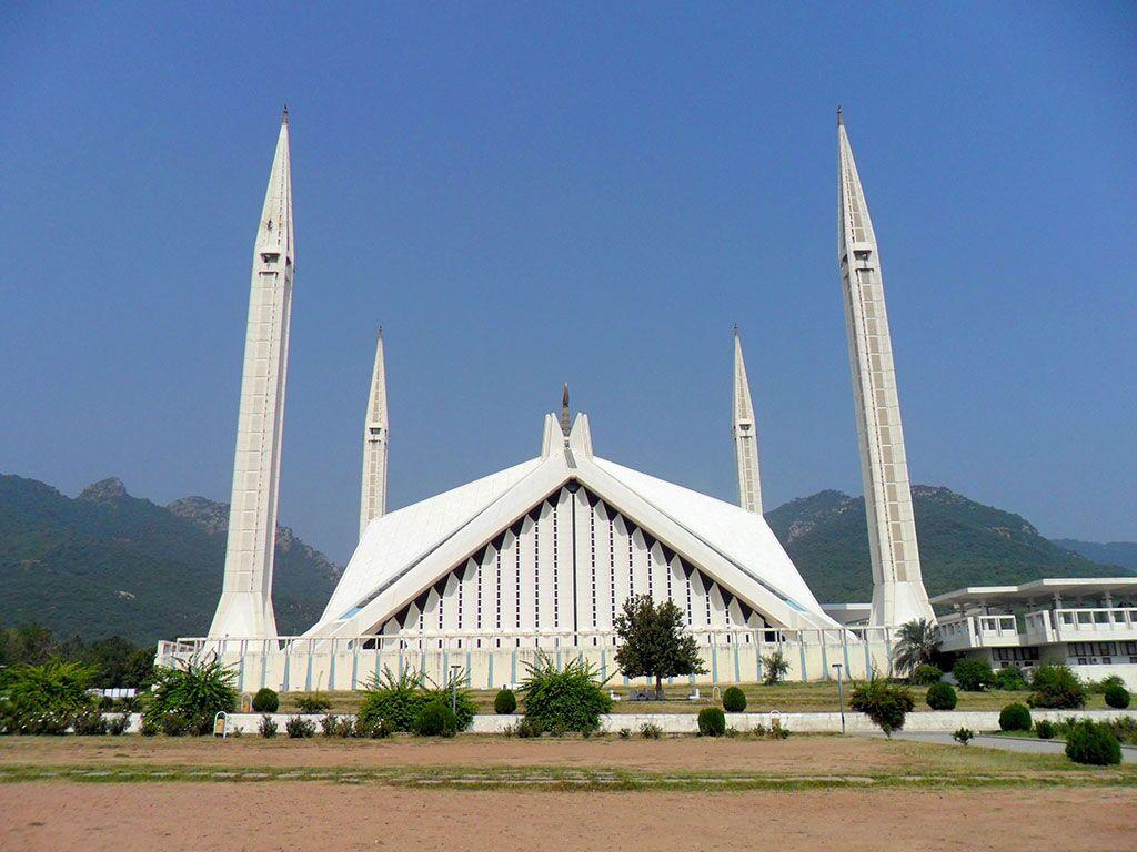 1024x768 Faisal Mosque, Islamabad, Pakistan