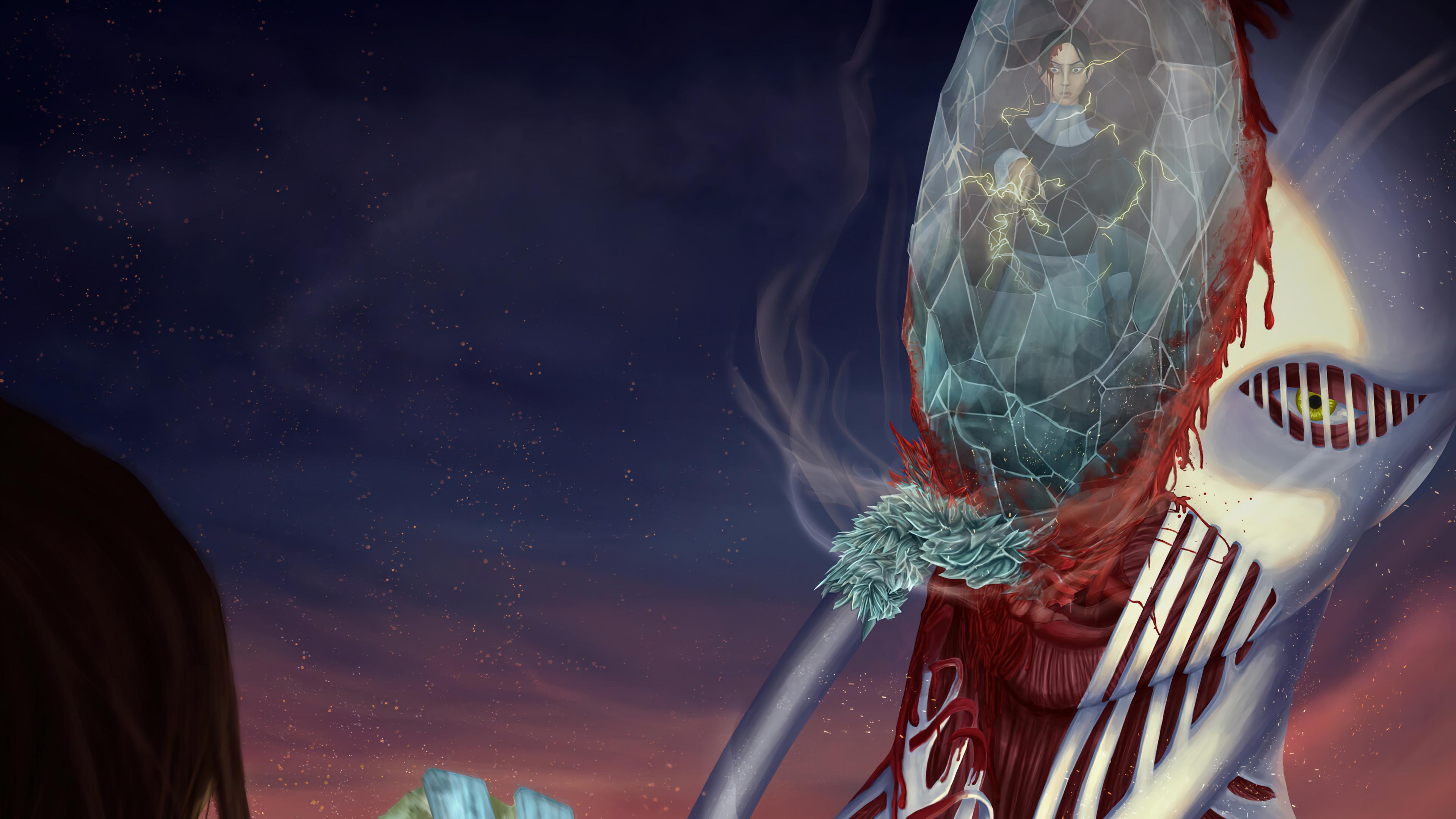 3840x2160 War Hammer Titan HD Wallpaper and Background
