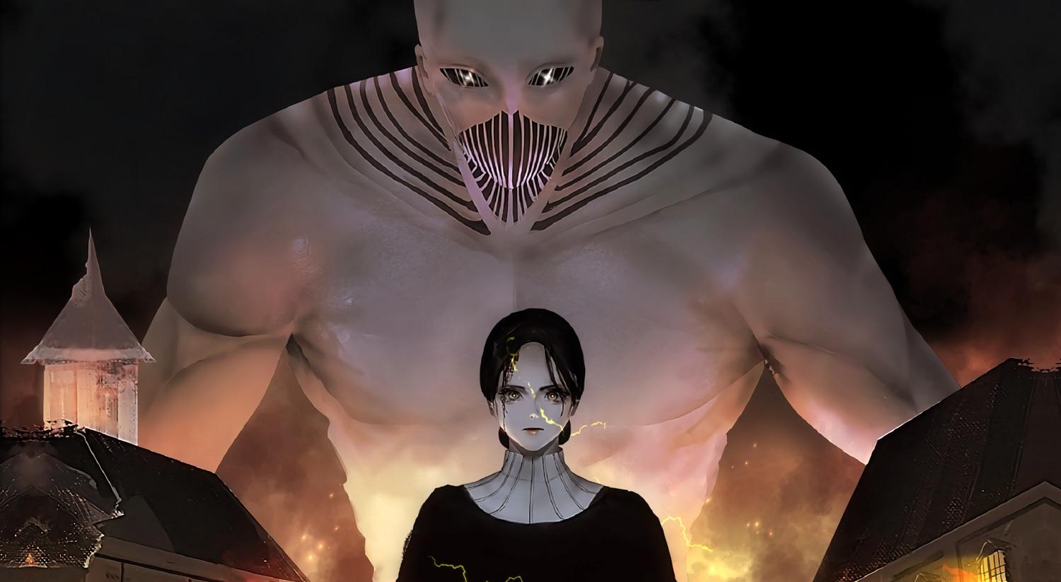 1500x823 Steam Workshop::Attack on Titan Hammer Titan 4k {Artwork by Aoi Ogata}