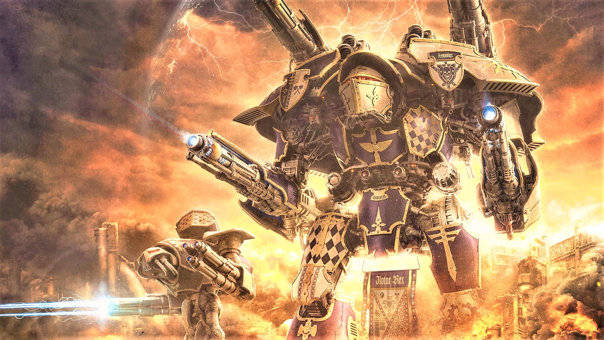 1920x1080 Unofficial intro credits for a Warhammer 40k anime we wish existed