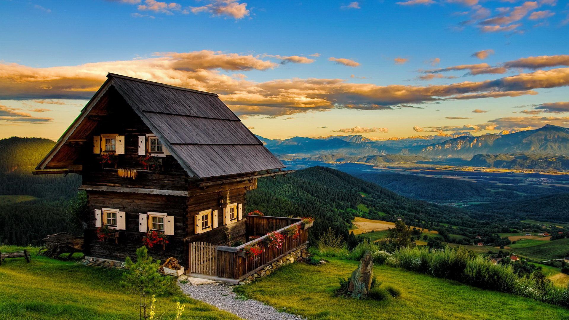 1920x1080 Natural House Wallpaper