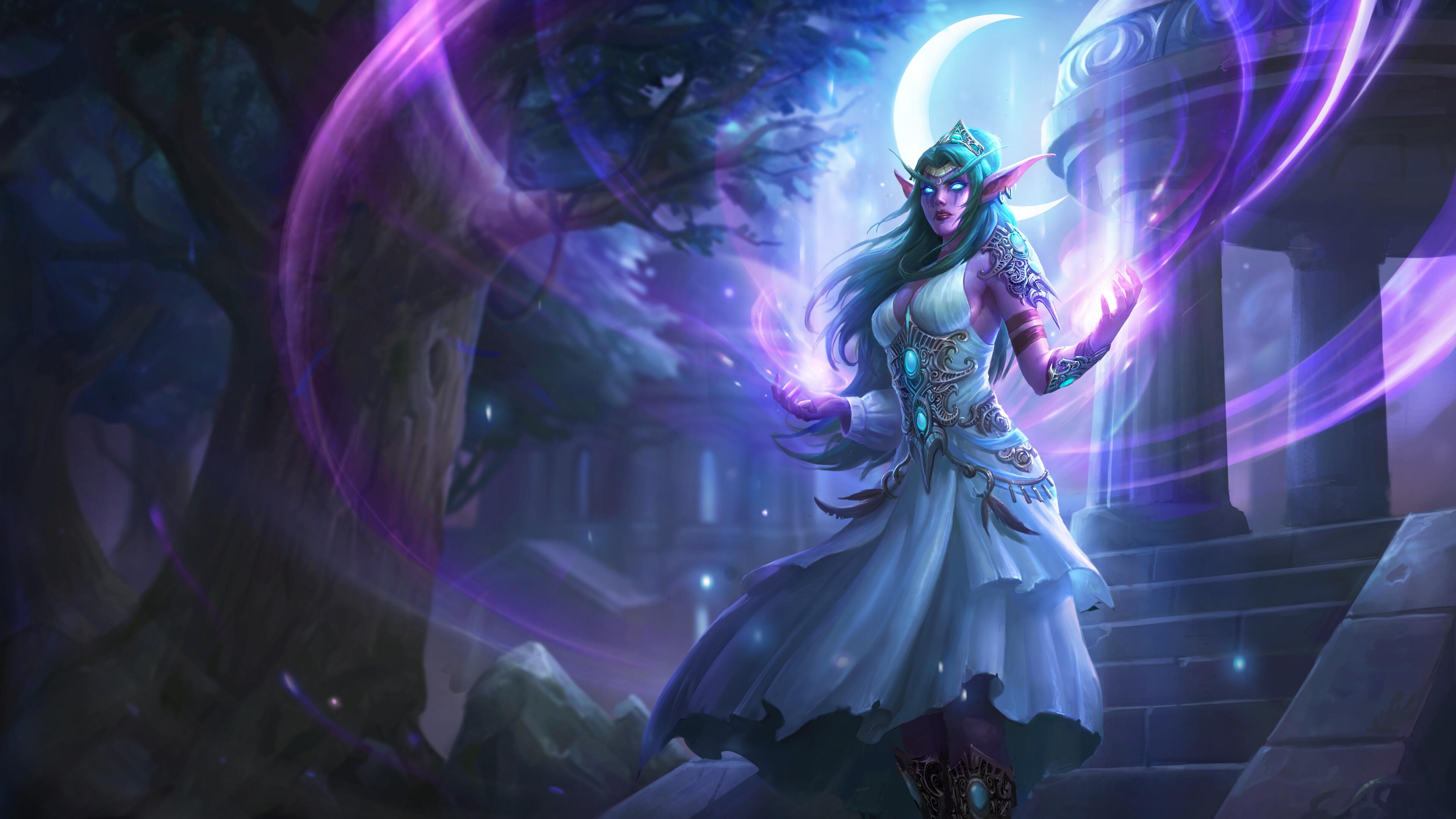 3840x2160 Tyrande Whisperwind Epic 4K UHD Wallpaper