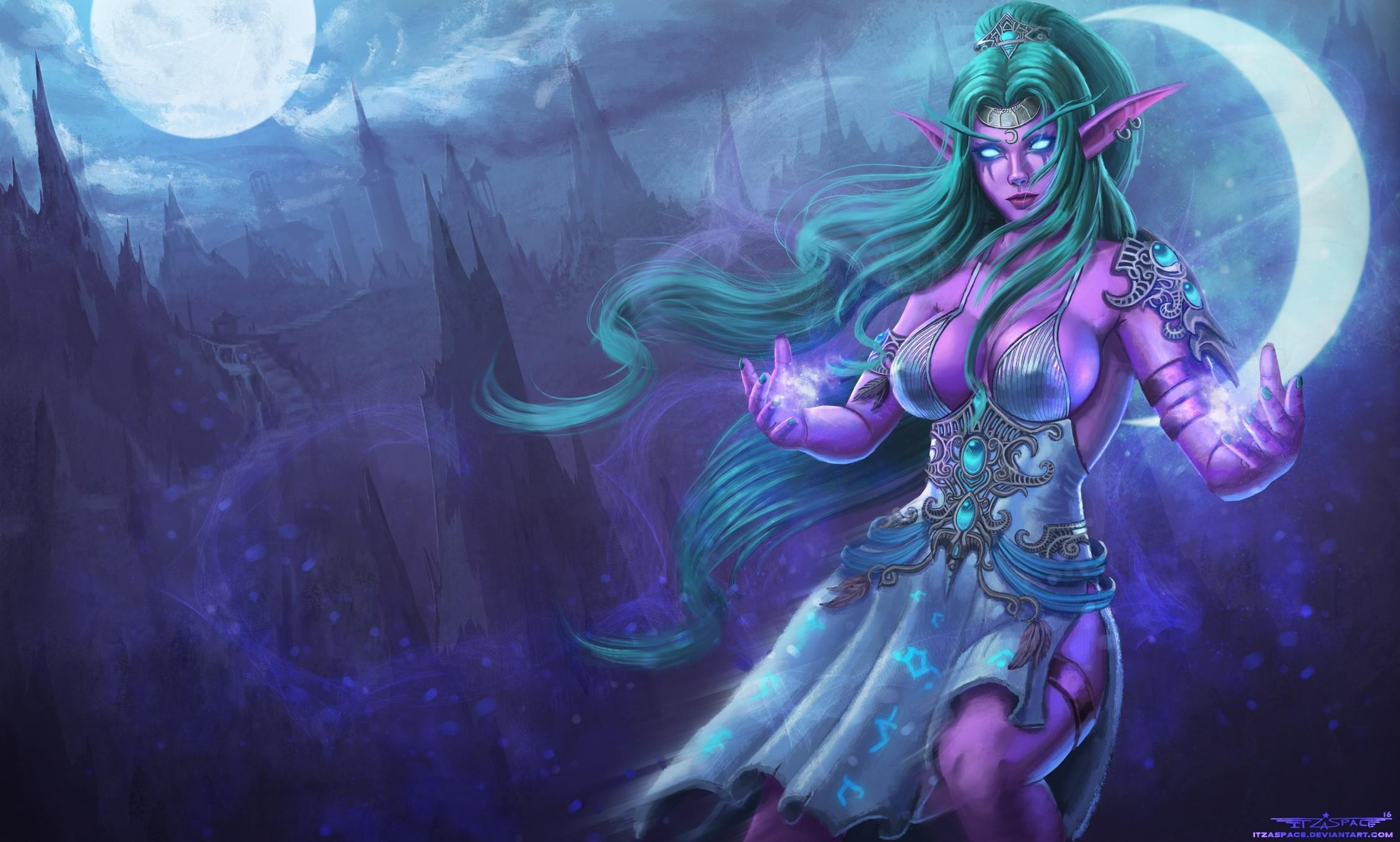 2261x1360 Tyrande Whisperwind Wallpaper