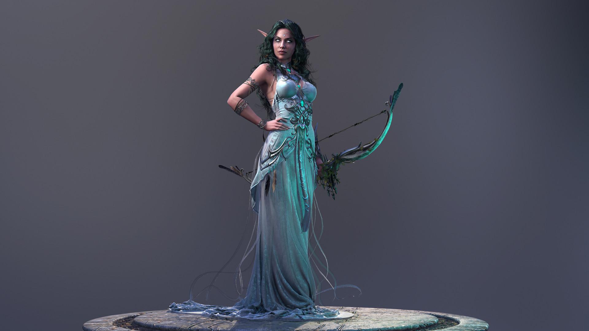 1920x1080 Tyrande Priestess of Elune
