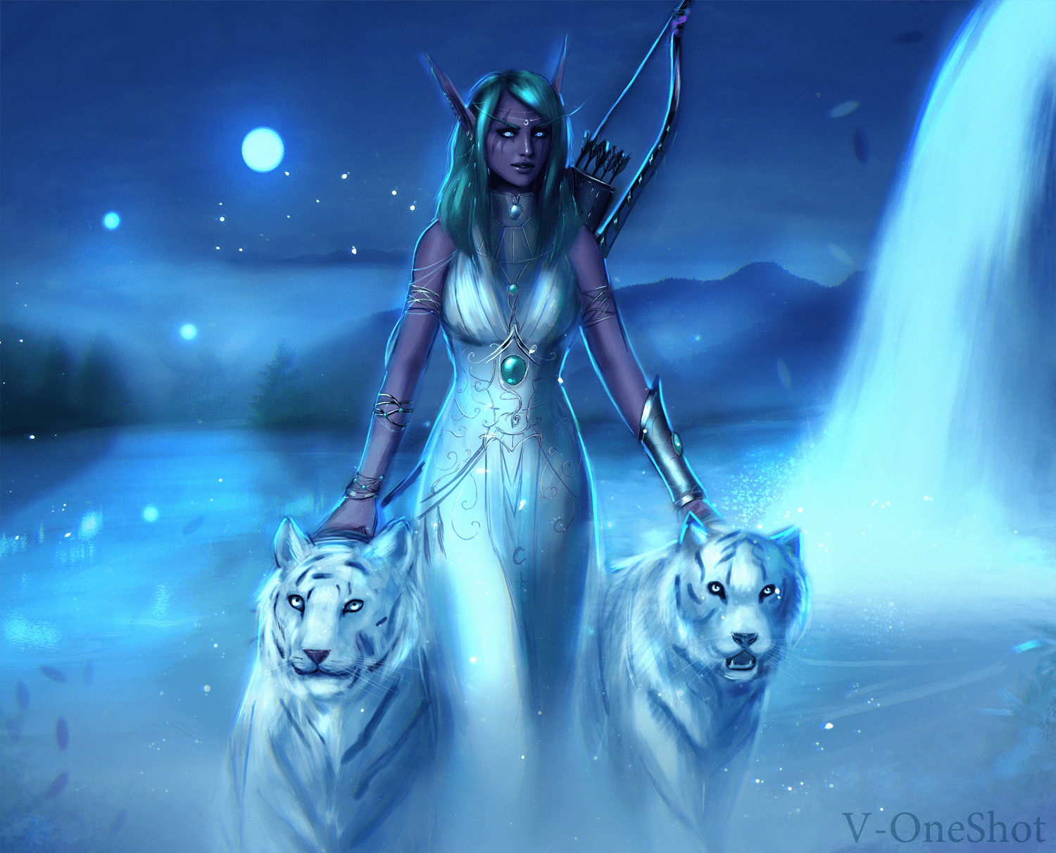 1500x1211 Tyrande Whisperwind. Warcraft art, World of warcraft, World of warcraft wallpaper