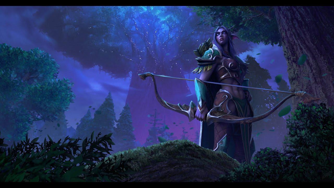 1280x720 Malfurion And Tyrande Wakes Druids Of The Talon Warcraft III: Reforged