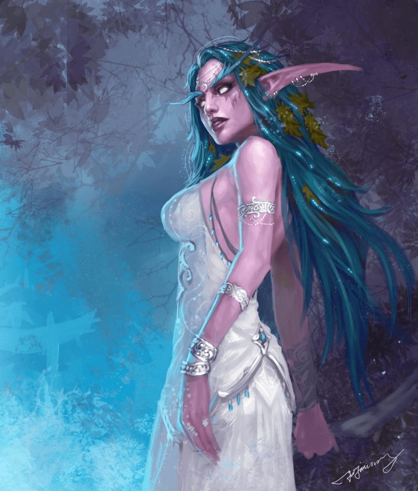 850x998 Phone Warcraft Tyrande Wallpaper