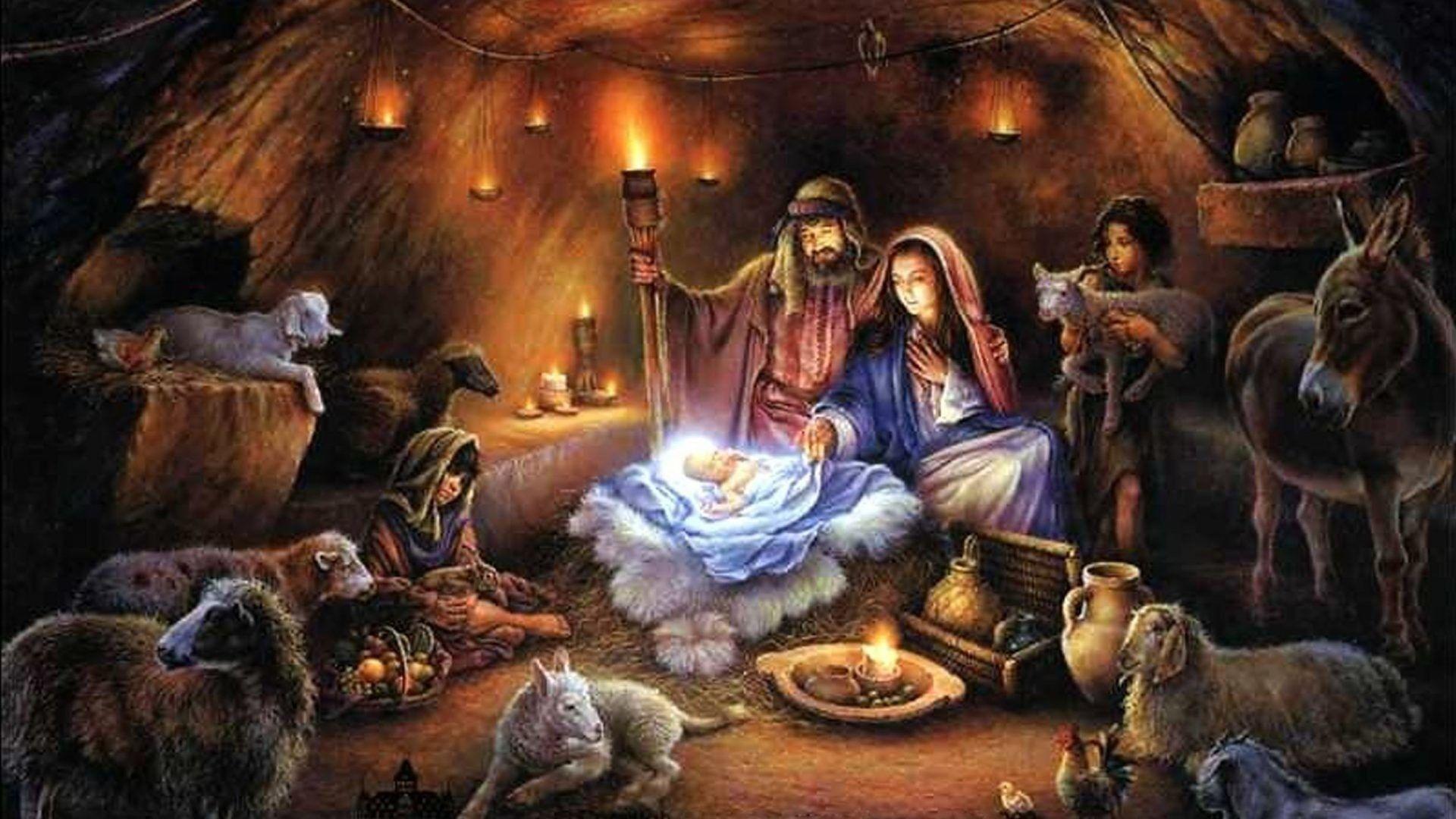 Birth of Jesus Wallpapers - Top Free Birth of Jesus Backgrounds -  WallpaperAccess