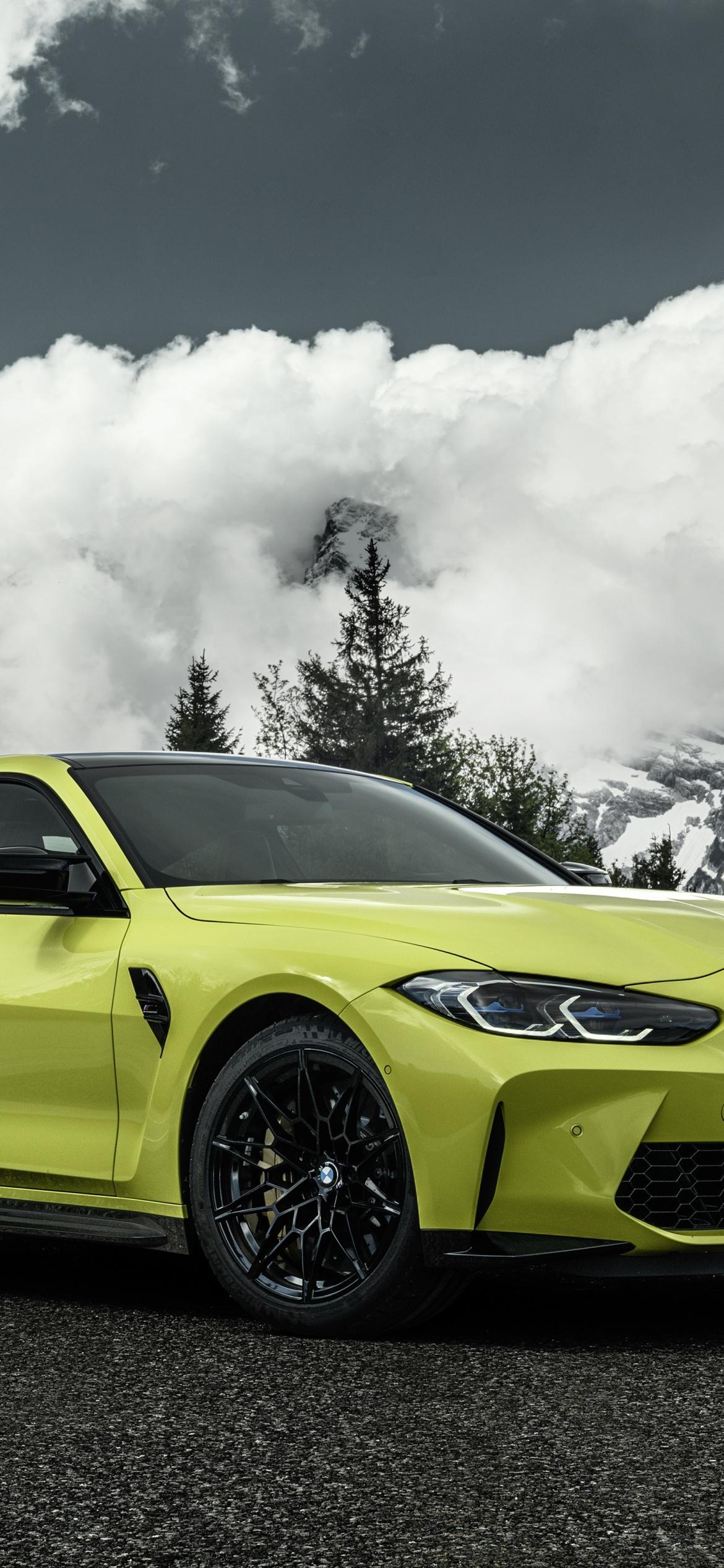 1170x2532 BMW M4 Competition Wallpaper 4K, 5K