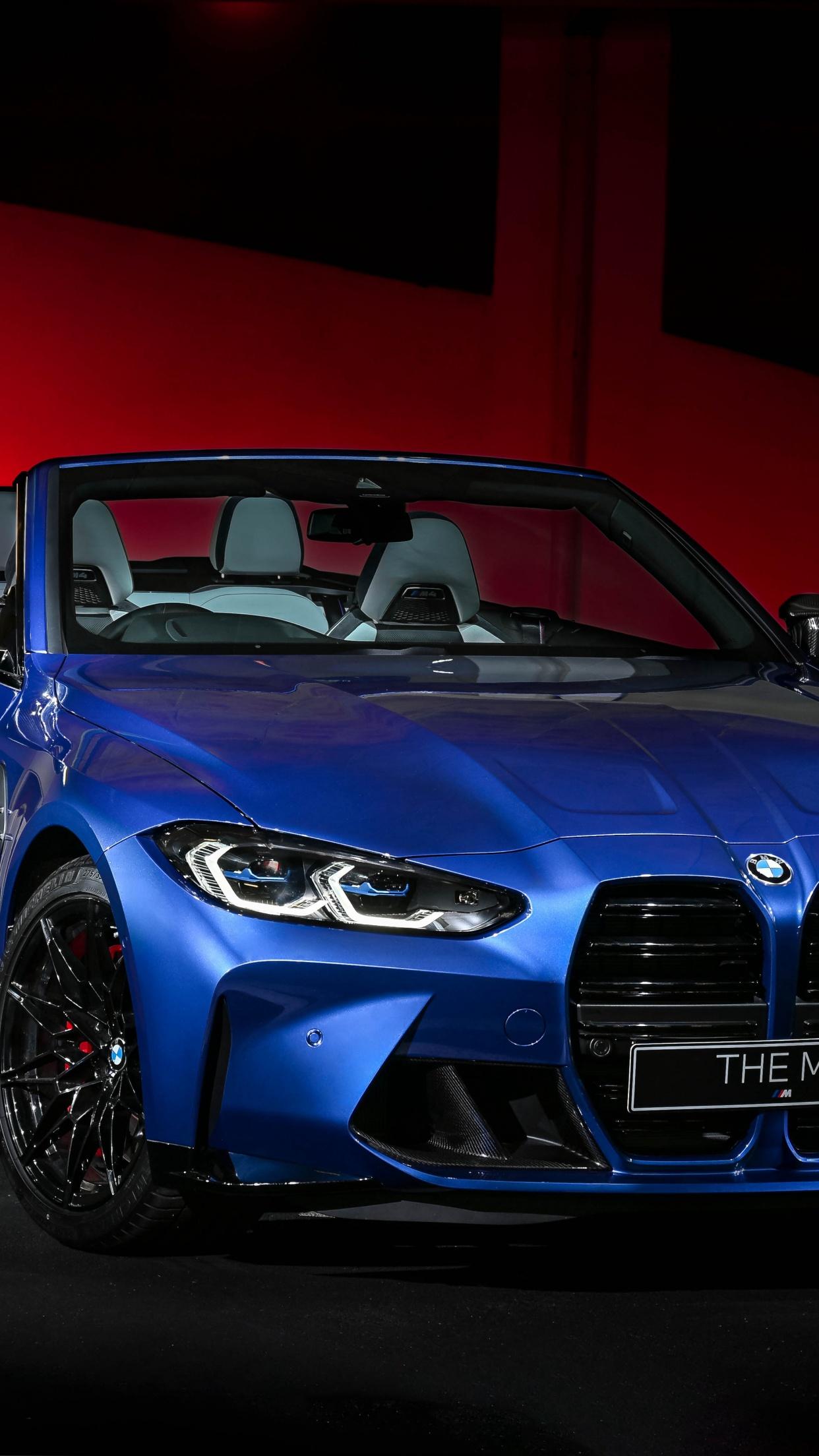 1242x2208 BMW M4 Competition M xDrive Wallpaper 4K, 5K