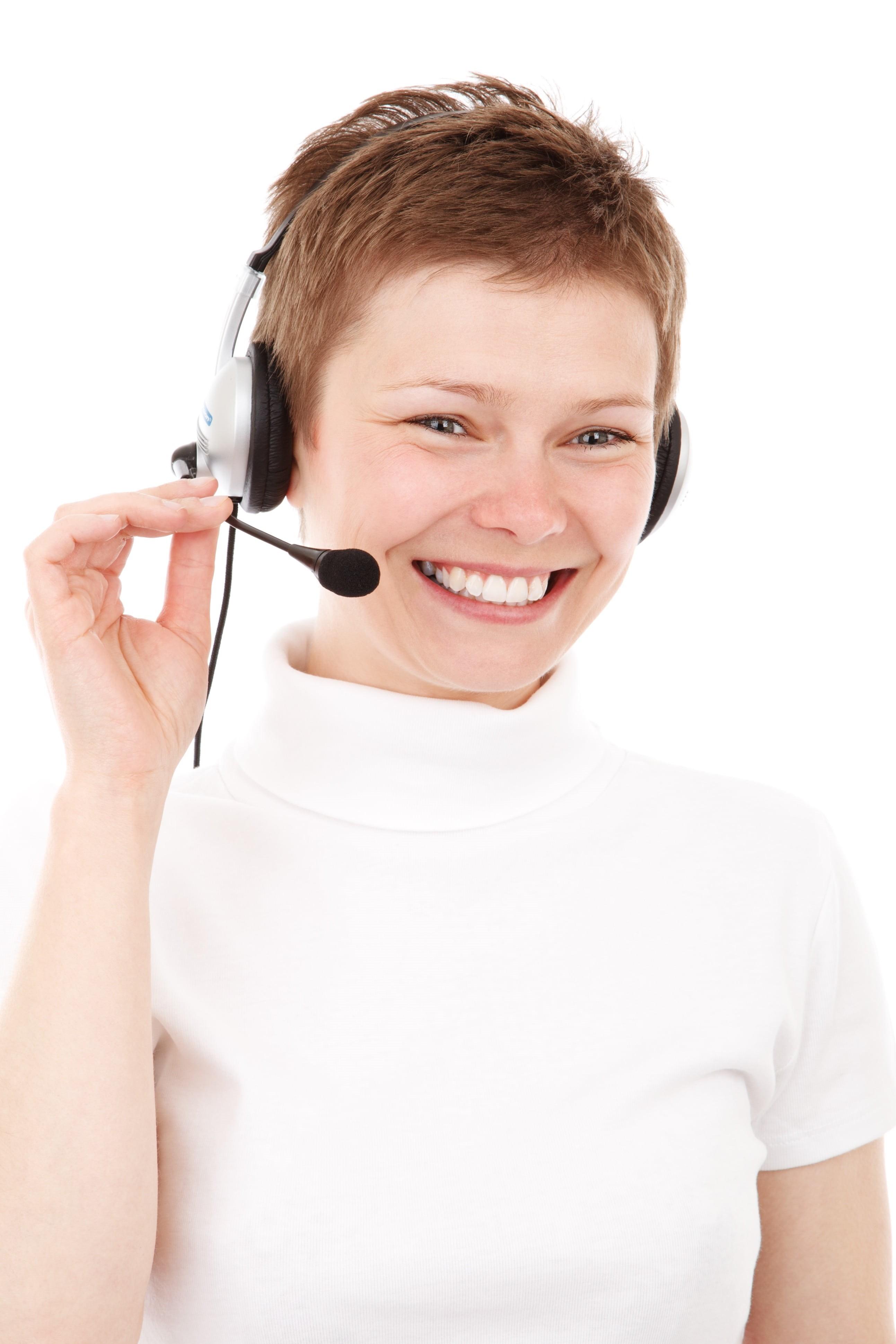 2586x3879 Wallpaper / technology, cut Out, holding, receptionist, secretary, customer, headshot, agent, support, help, cheerful, casual clothing, turtleneck, communication, portrait free download