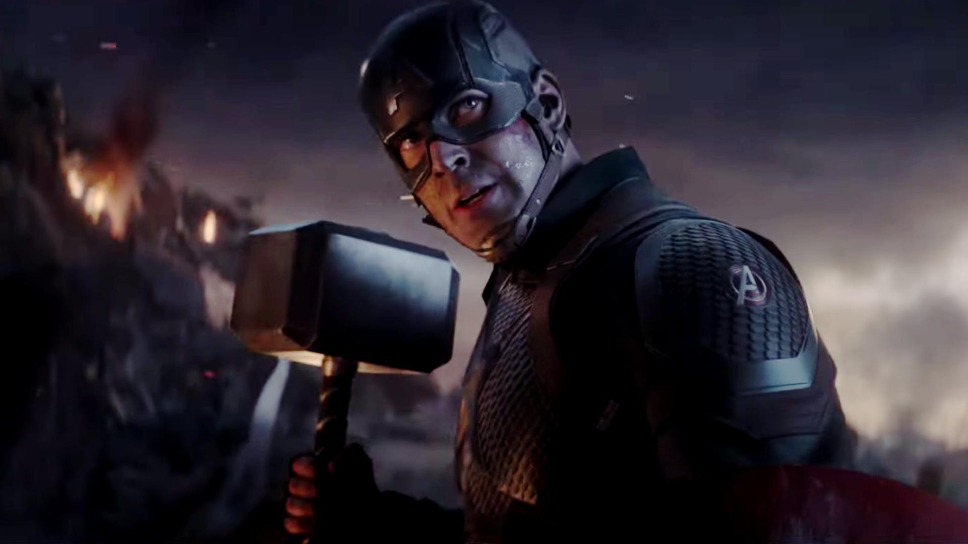 1920x1080 Captain America With Hammer Wallpaper