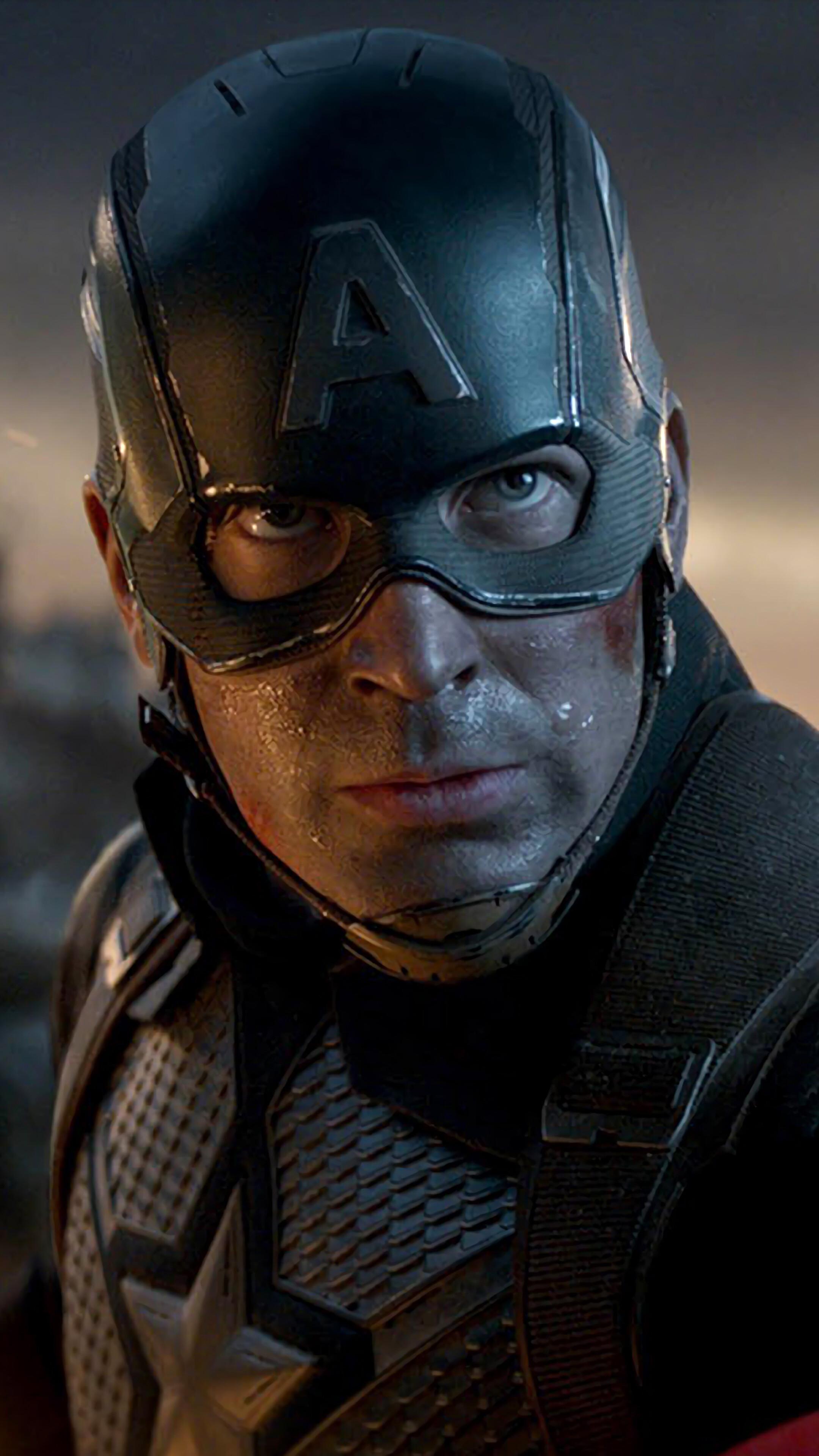 2160x3840 Captain America, Mjolnir, Hammer, Avengers Endgame, 4k Gallery HD Wallpaper