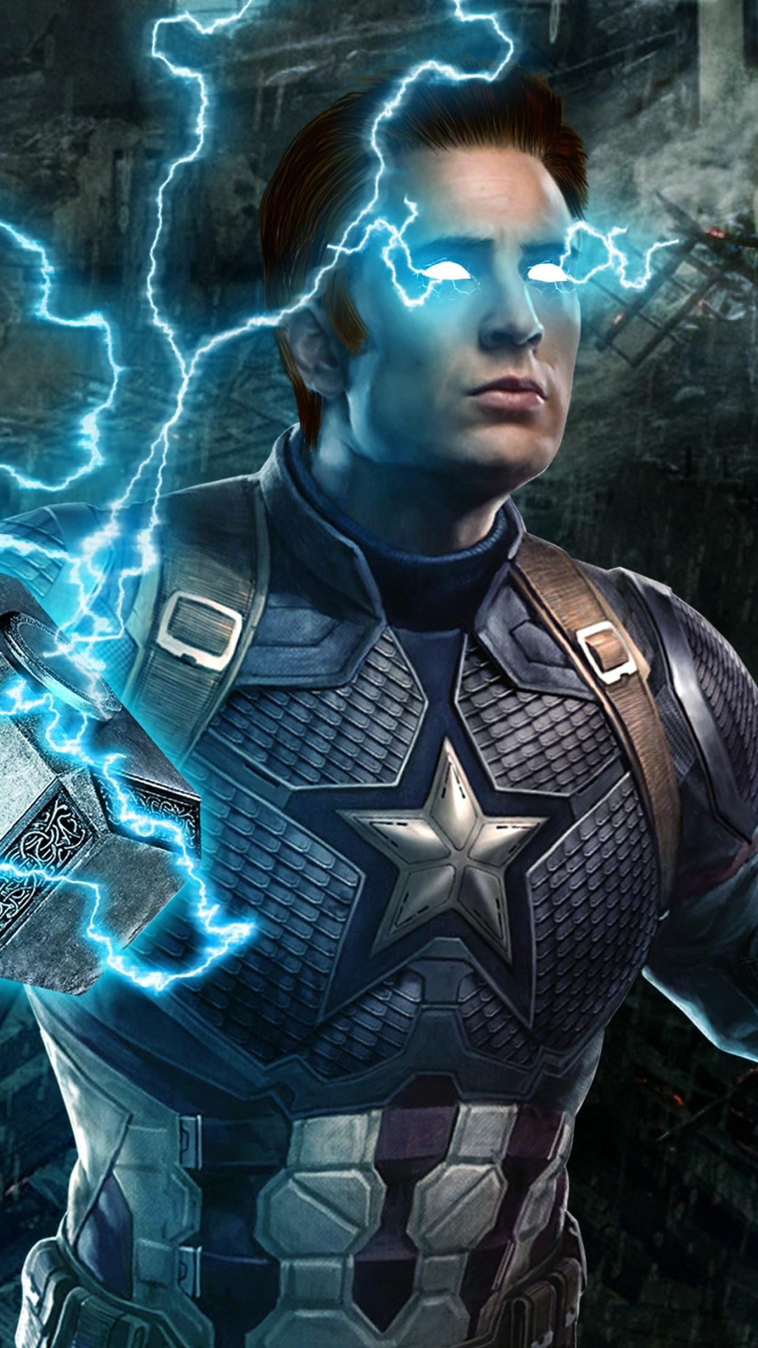 1080x1920 Wallpaper / Movie Avengers Endgame Phone Wallpaper, Captain America, 1080x1920 free download