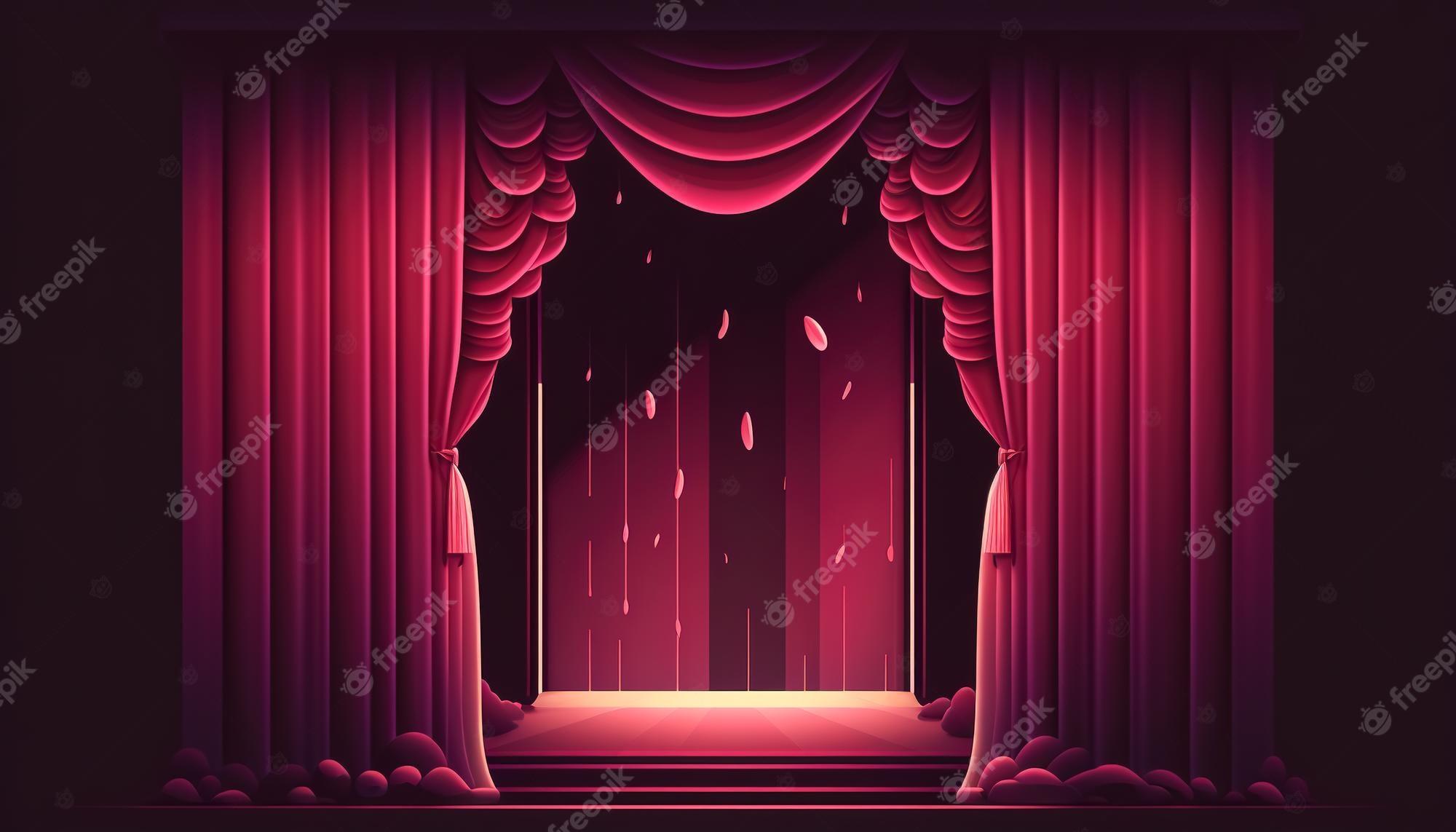 2000x1143 Theatre Stage Background Picture