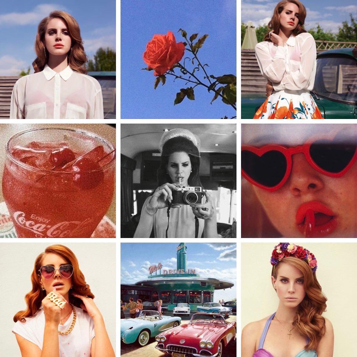 1170x1170 Lana Del Rey Info's your favorite album aesthetic of Lana's from Born to Die to Blue Banisters?