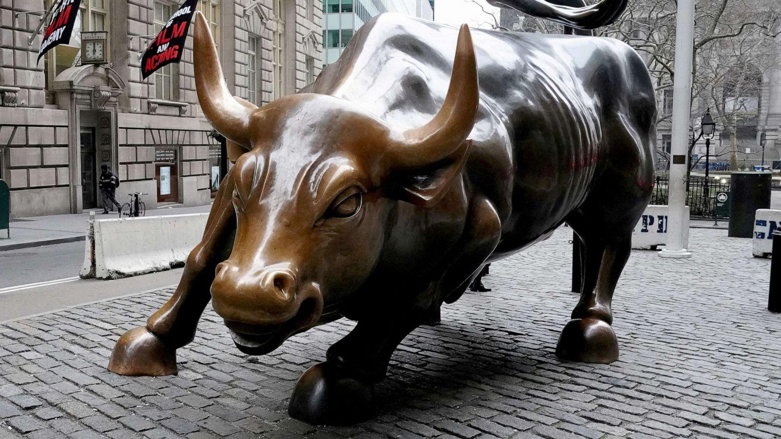 1600x900 Man charged with defacing NYC's Charging Bull statue with antisemitic symbols: Prosecutor