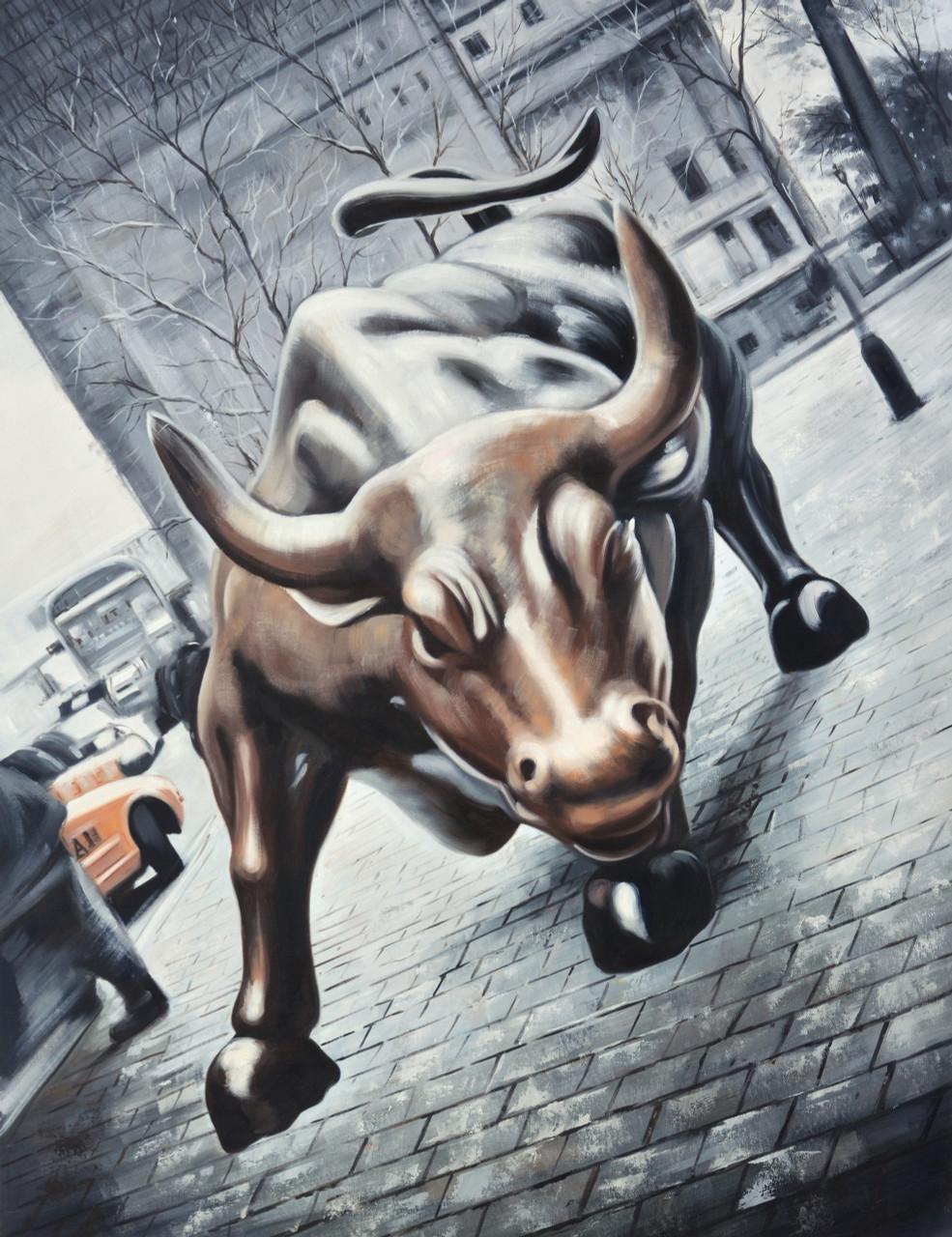 985x1280 Charging Bull of Decor