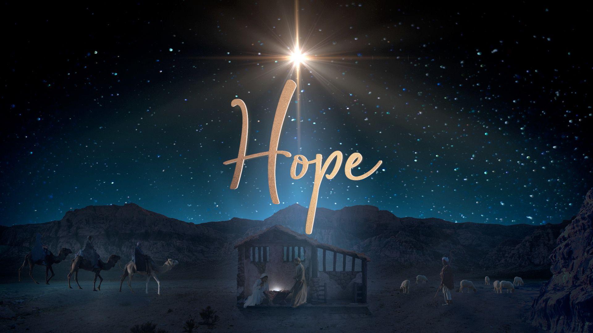 1920x1080 Starry Night Nativity Hope Motion Background.  Những chàng trai Skit