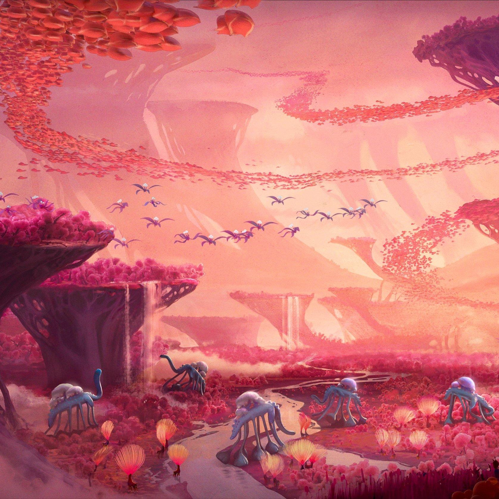 1675x1675 Strange World Wallpaper