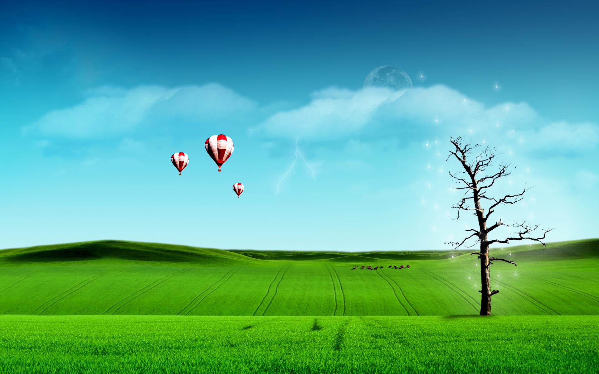 1920x1200 Strange world wallpaper. Strange world
