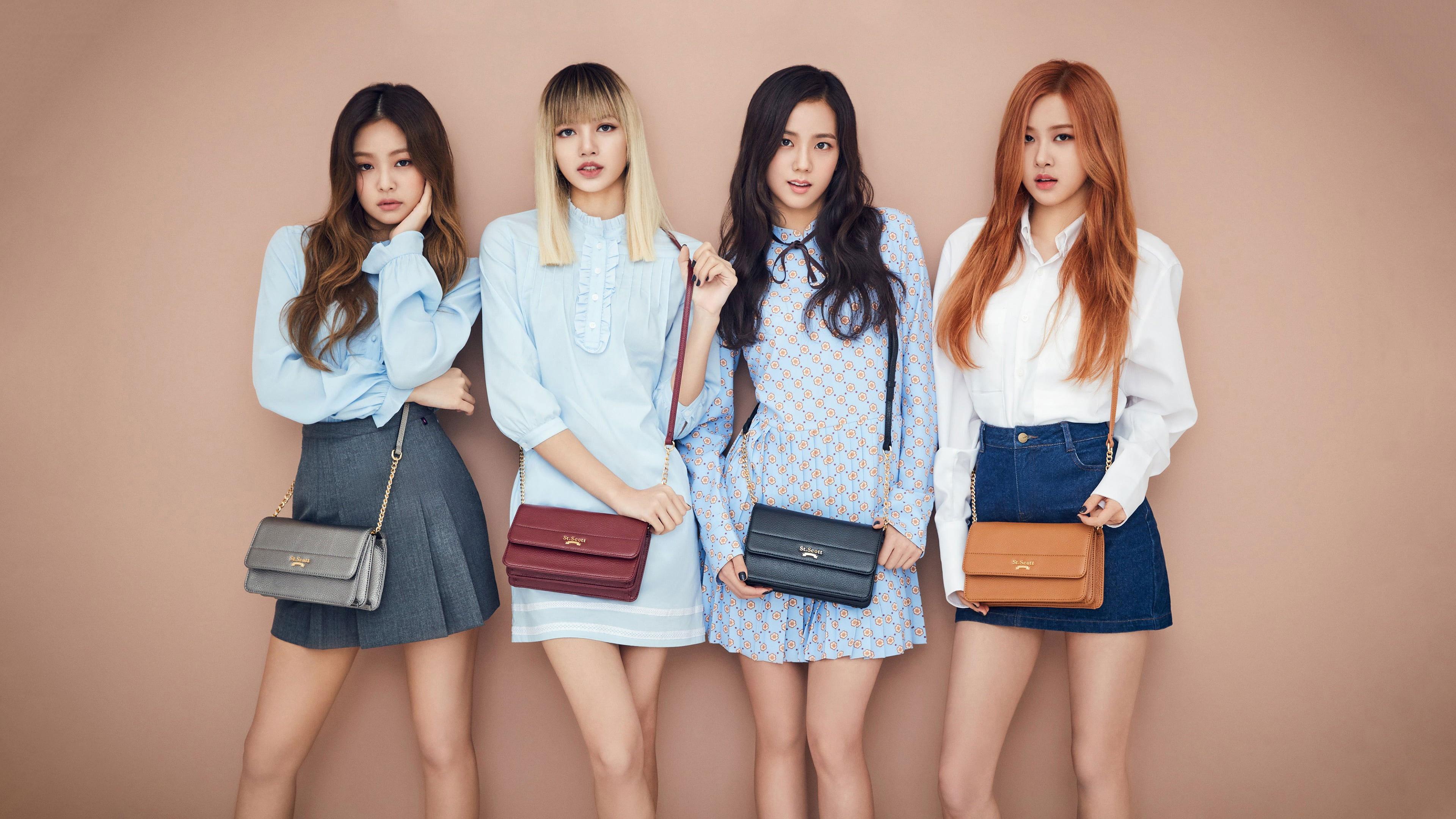 3840x2160 Wallpaper Rose, Kpop, Lisa, Jenny, Blackpink, Jisoo, RosÃ©