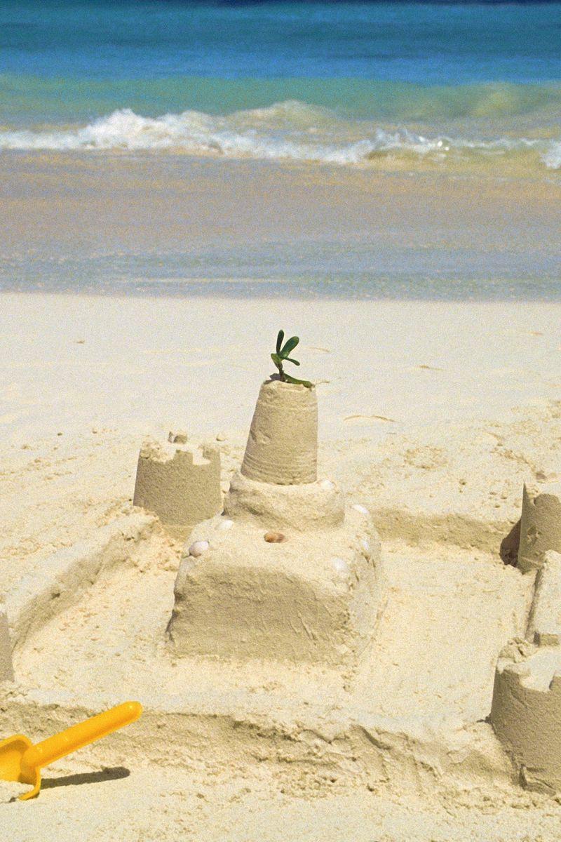 800x1200 Download Wallpaper 800x1200 Sand, Castle, Beach, Sea Iphone 4s 4 For Parallax HD Background
