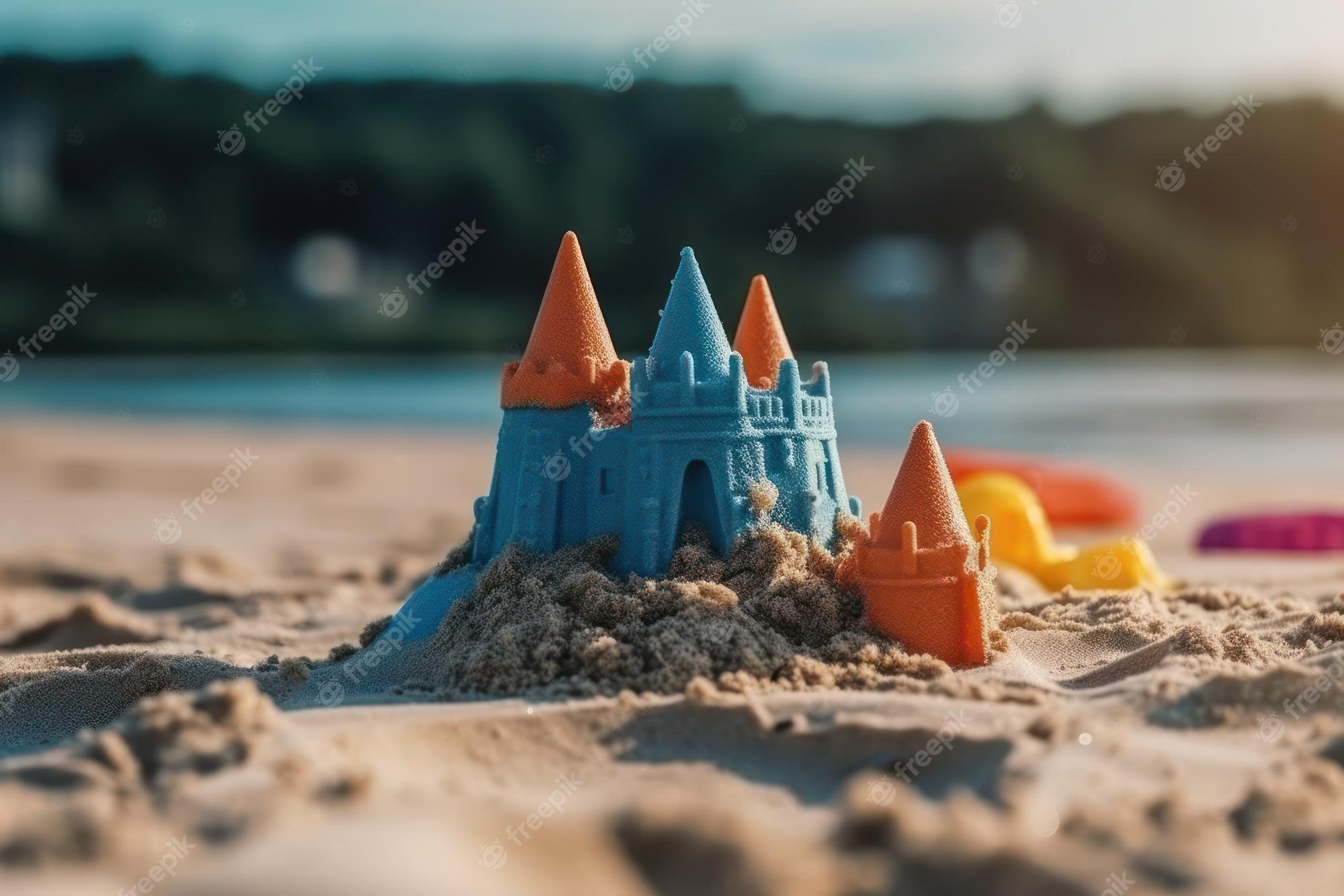 2000x1333 Sand Castle Beach Image