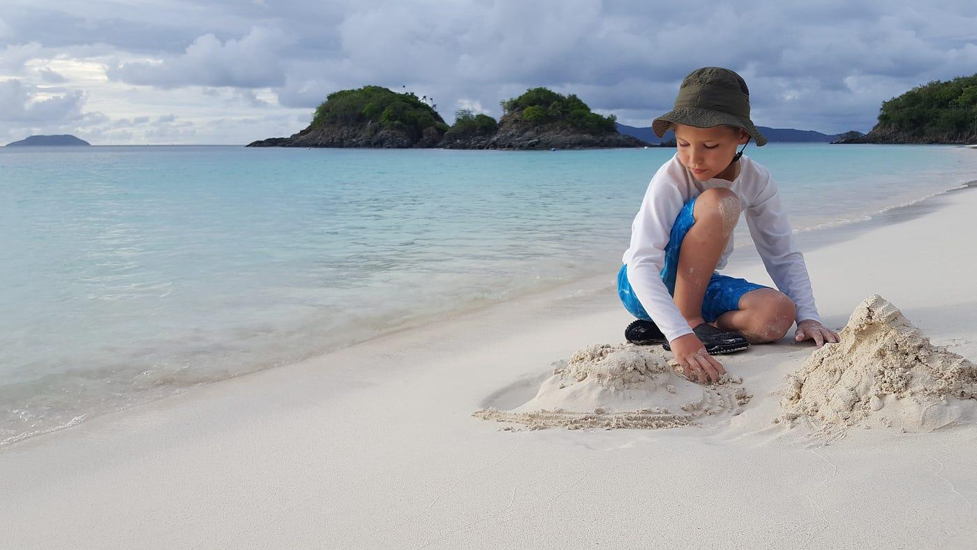 1400x788 How To Build A Perfect Sand Castle. by Elle Fredine. Plain Brown Wrapper