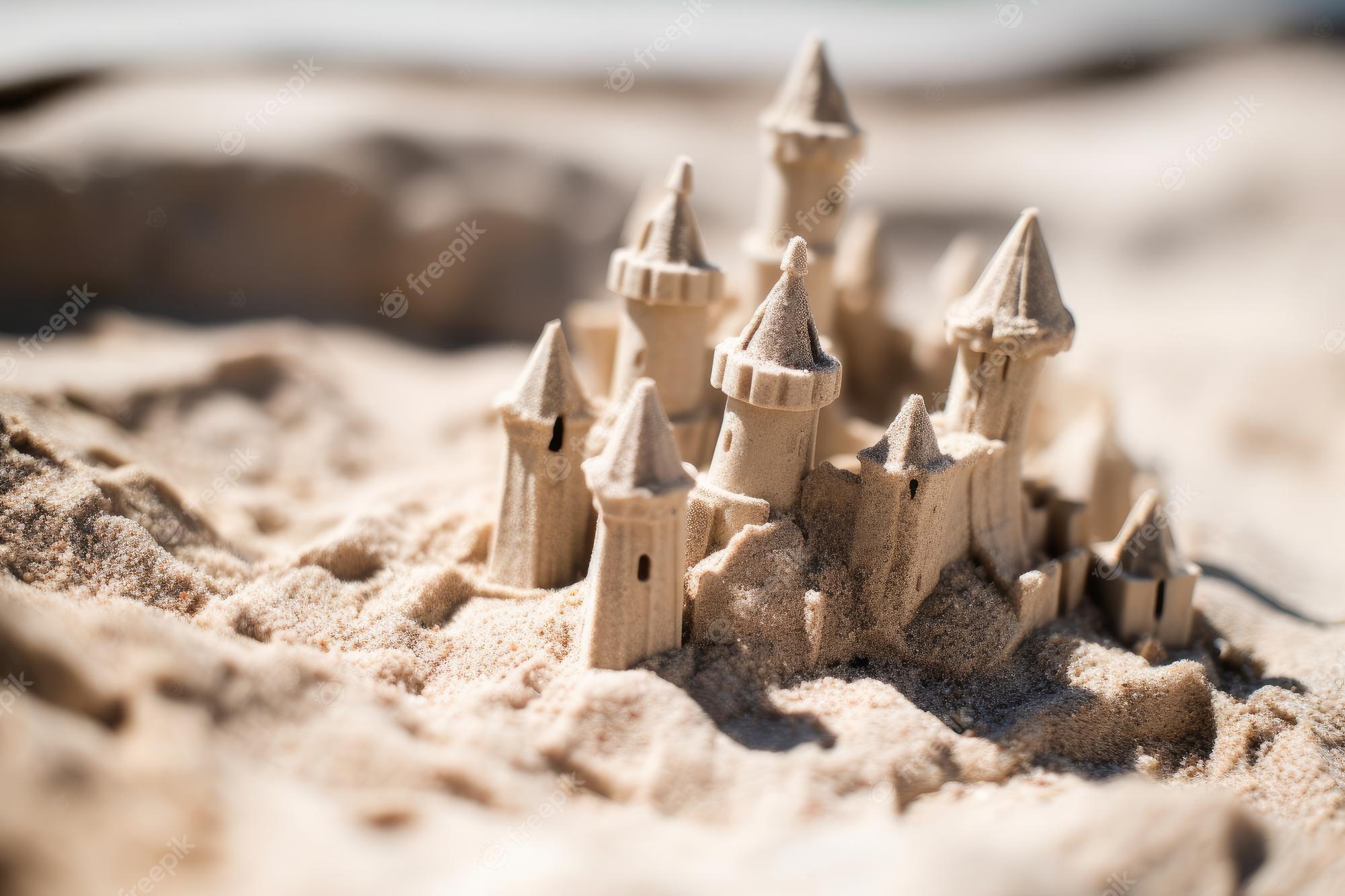 2000x1333 Sand Castle Beach Image