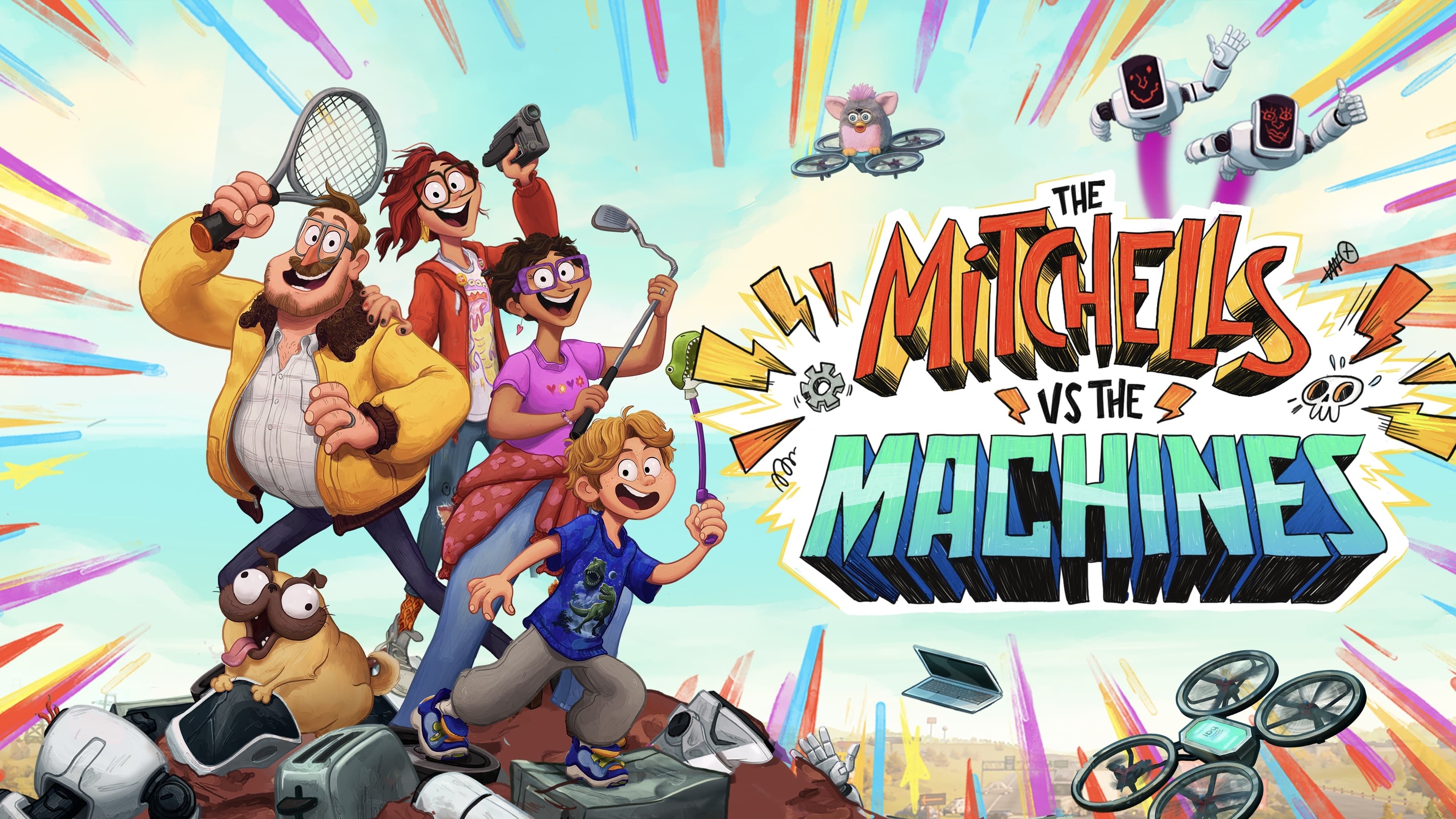 3840x2160 The Mitchells vs. The Machines HD Wallpaper and Background