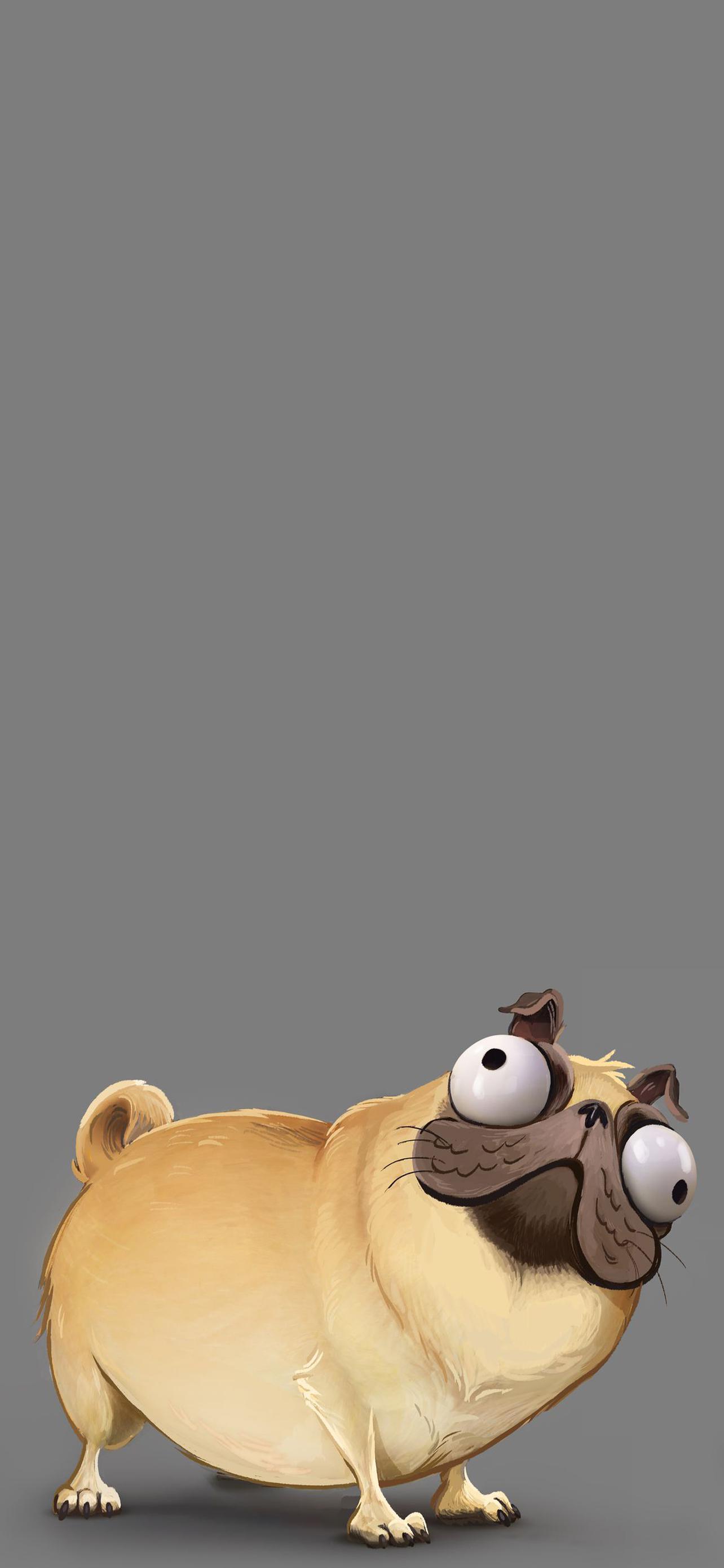 1284x2778 The Mitchells Vs The Machines Wallpaper love Monchi the pug :) Gallery link in the comments section. (2532x1170 pixels)