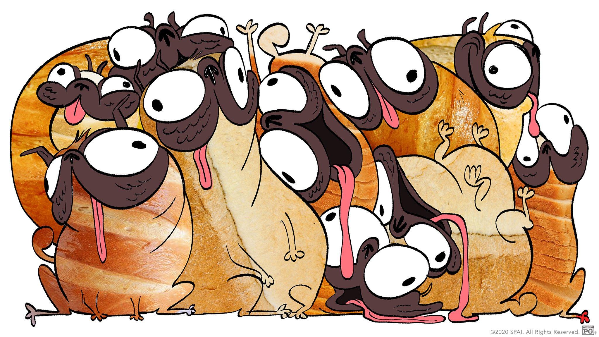 2048x1152 The Mitchells vs. The Machines #NationalPugDay with Monchi rolls- freshly made