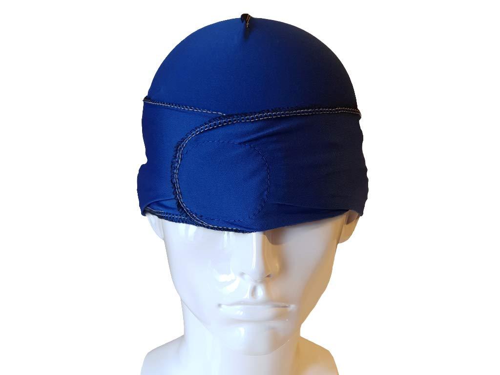 1024x768 Durag, Headband, Rag For 360 Waves (BLUE, L XL)