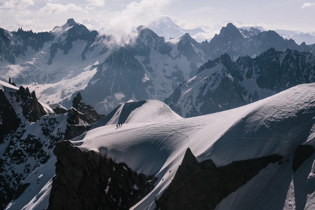 1200x800 UKC Photo in the Mont Blanc Range on a previous Arc'teryx Alpine Academy