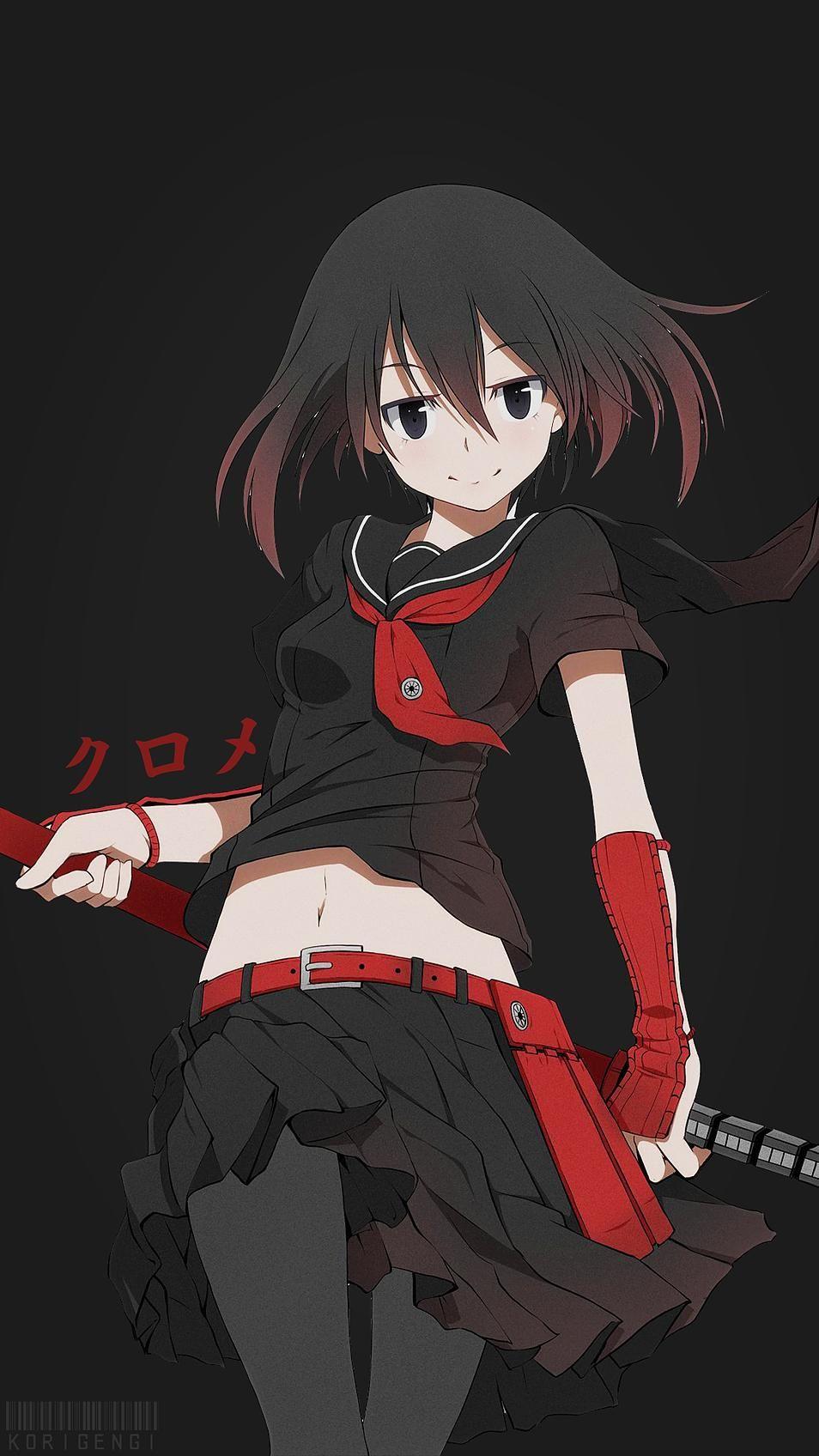 954x1696 HOT Kurome. Anime, Akame ga, Akame ga kill