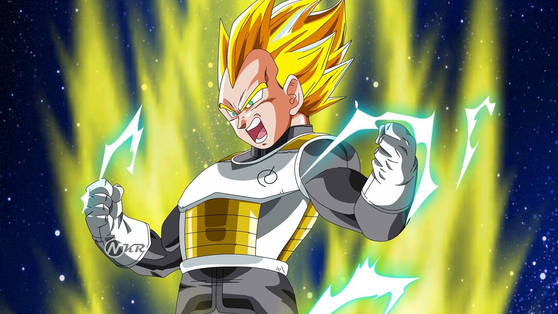 SSJ Vegeta wallpaper by SergBlack - Download on ZEDGE™