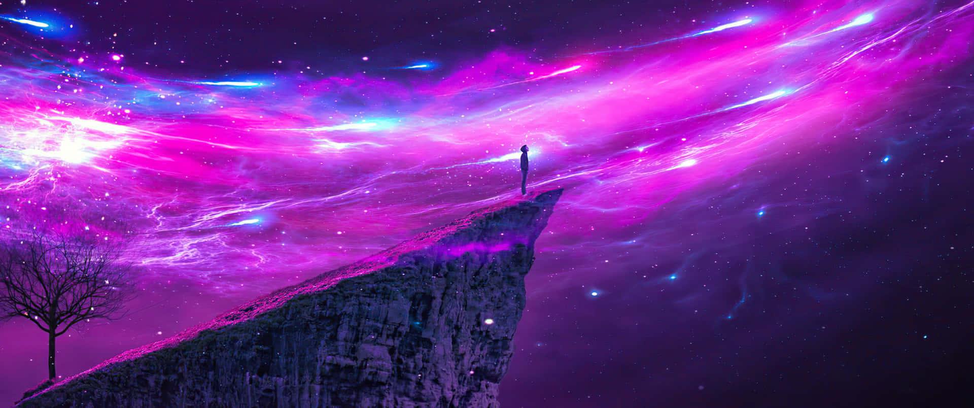 1920x804 Download Witness The Infinite And Expansive Beauty Of Space In This 3440x1440 Ultra Wide Wallpaper