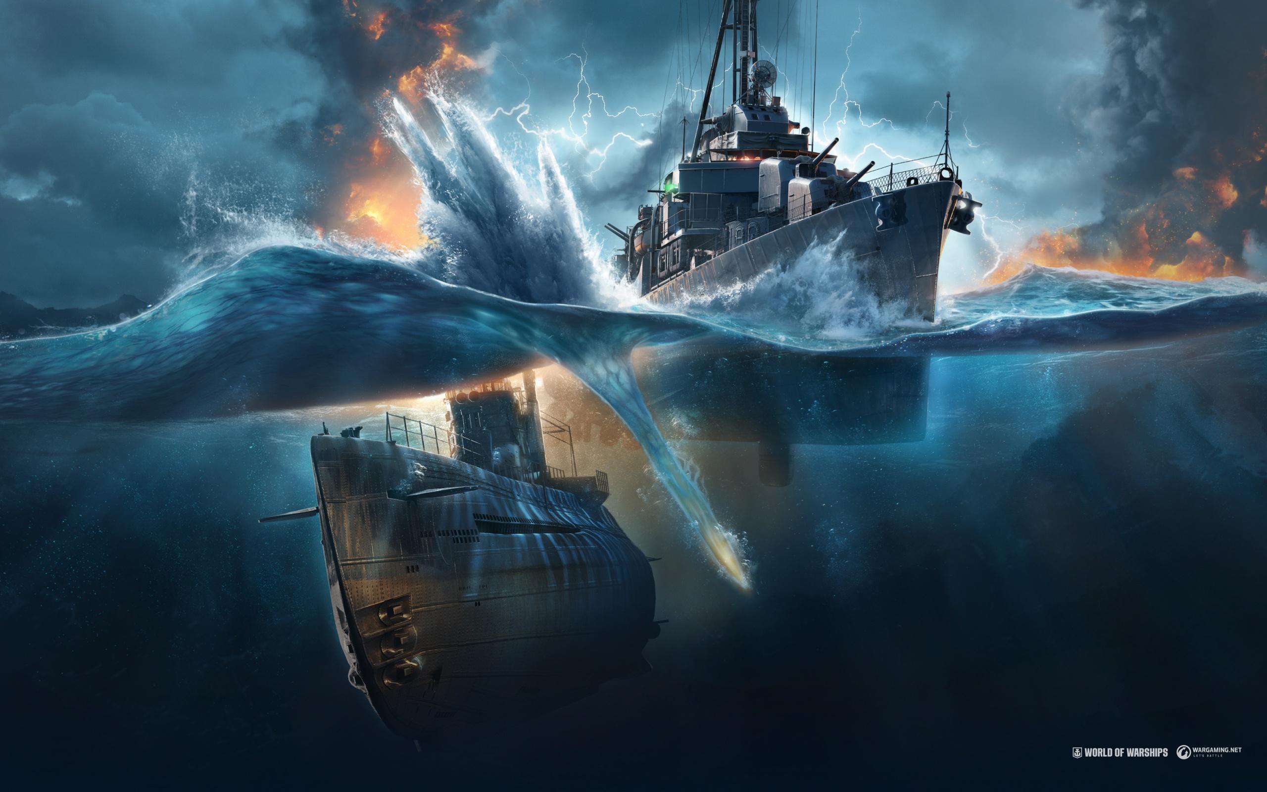 2560x1600 Submarine HD Wallpaper and Background