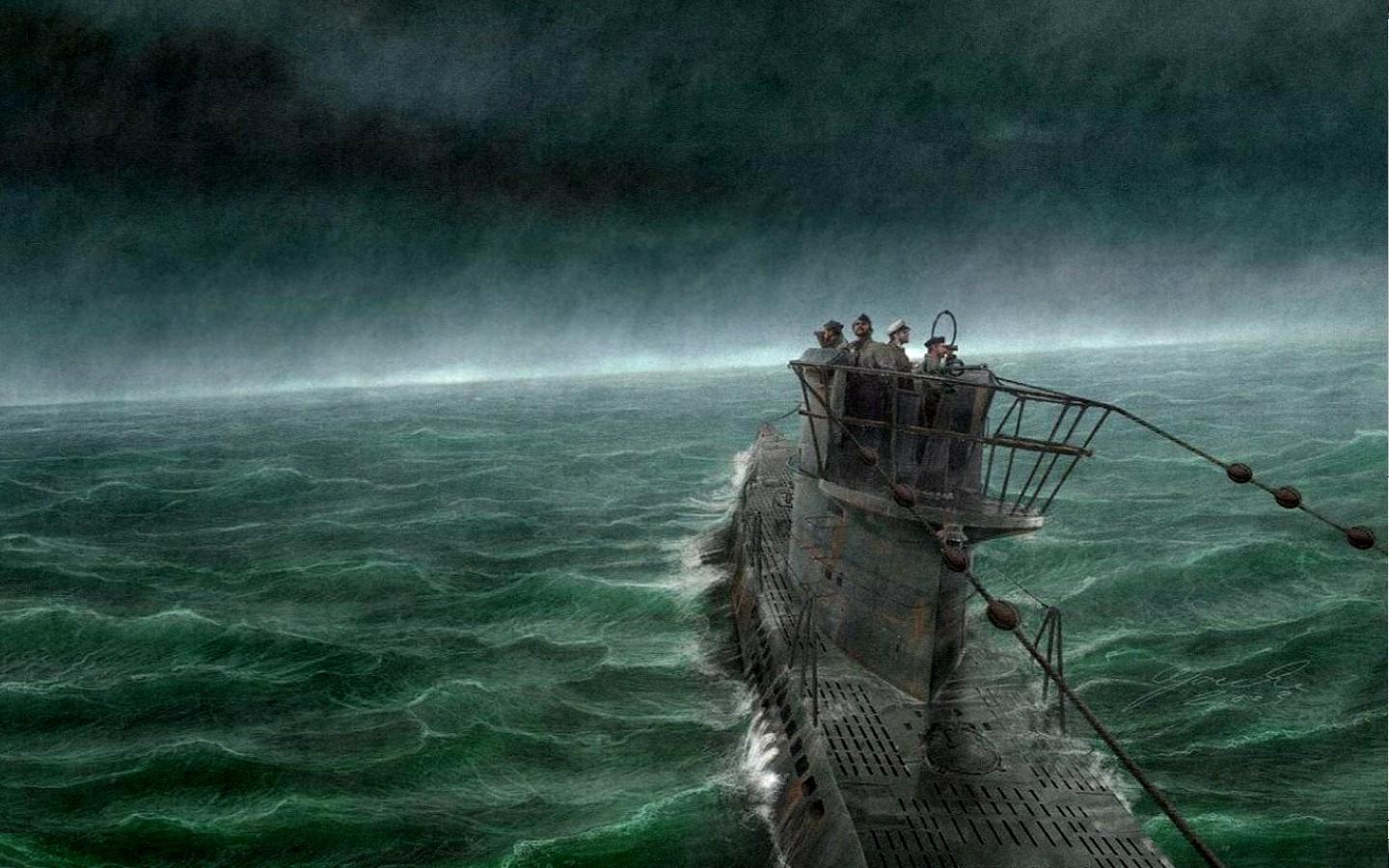 1440x900 Military Submarine Wallpaper:1440x900
