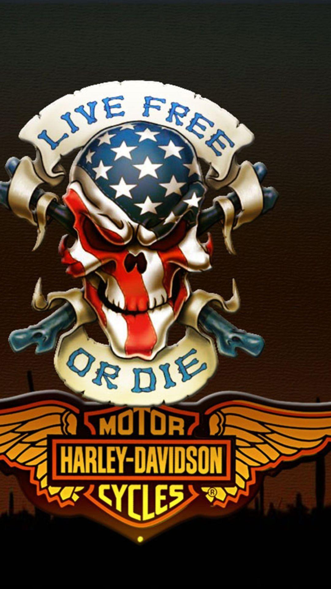 Harley Davidson Iphone Wallpapers Top Free Harley Davidson Iphone Backgrounds Wallpaperaccess